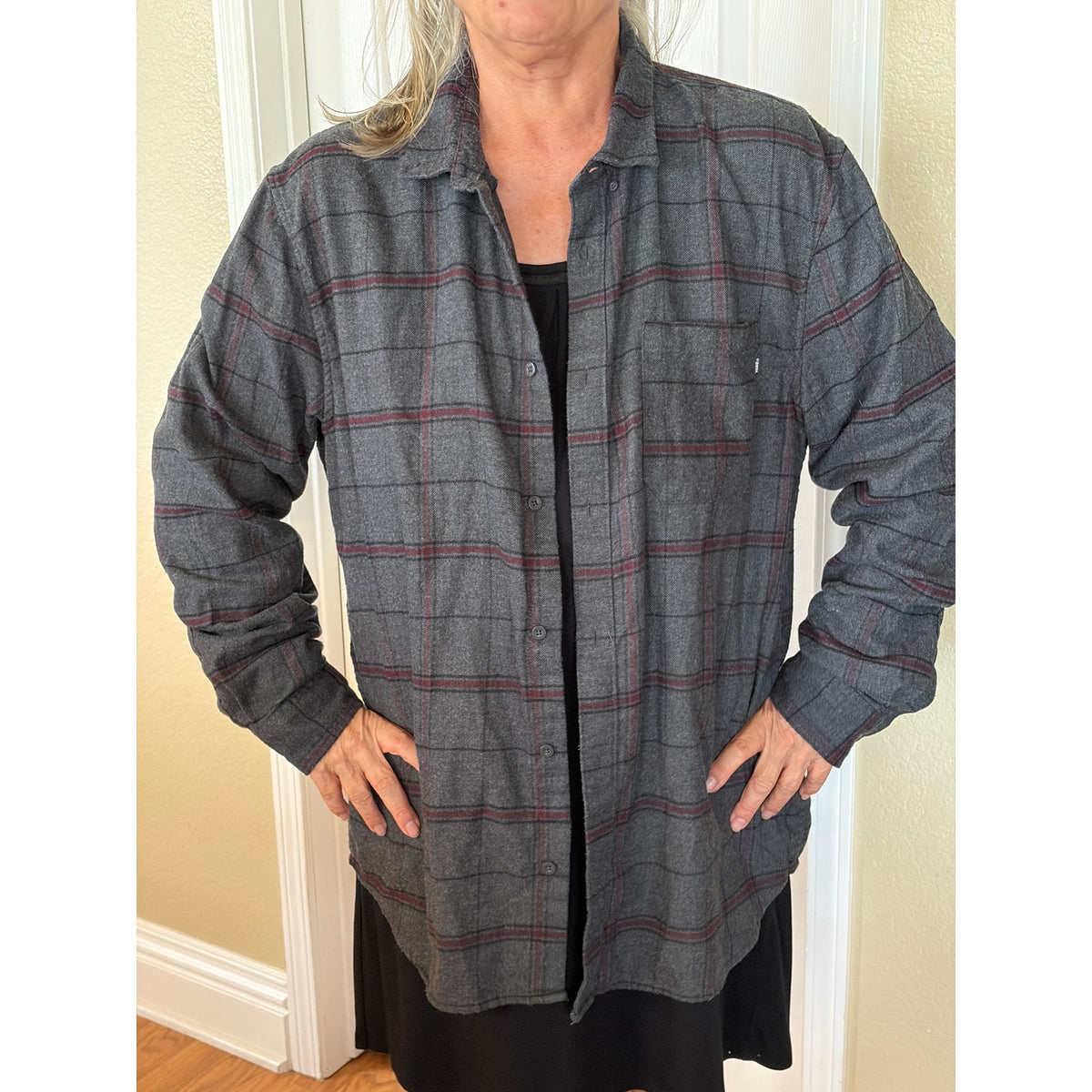 Spiderman Marvel Upcyceld Flannel Shirt unisex X-Large XL