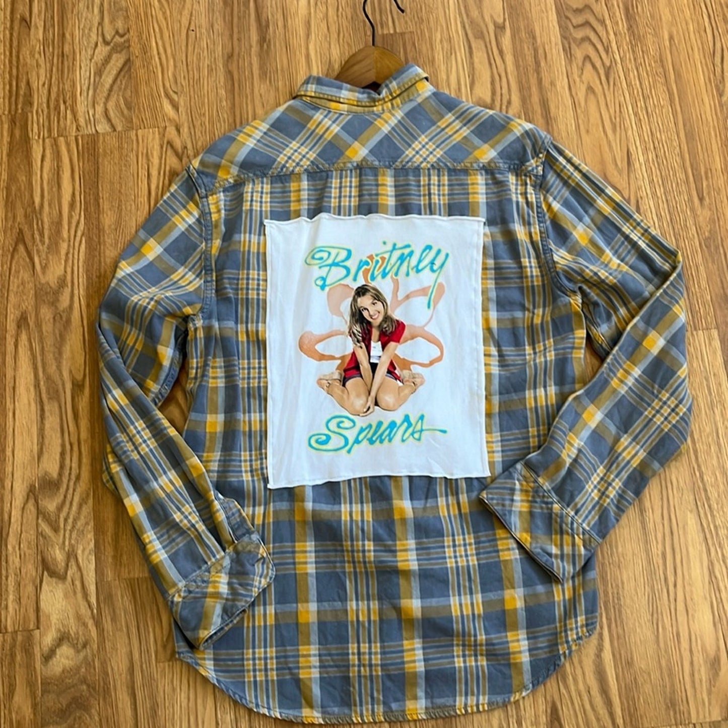 Britney Spears Flannel Shirt unisex Large L