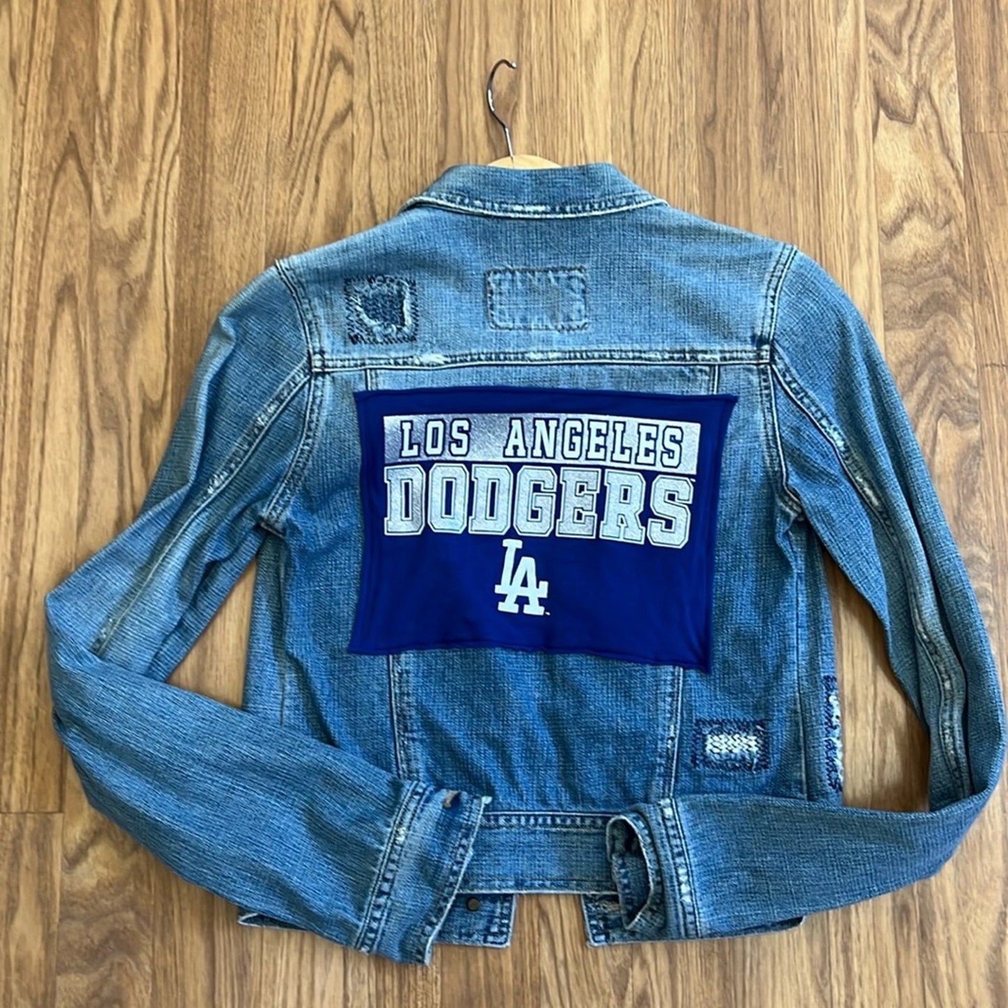 LA Dodgers Los Angeles Dodgers Jean Jacket size Small S