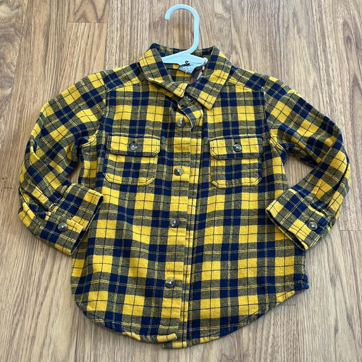 Megadeath Flannel Shirt upcycled unisex Size 2T