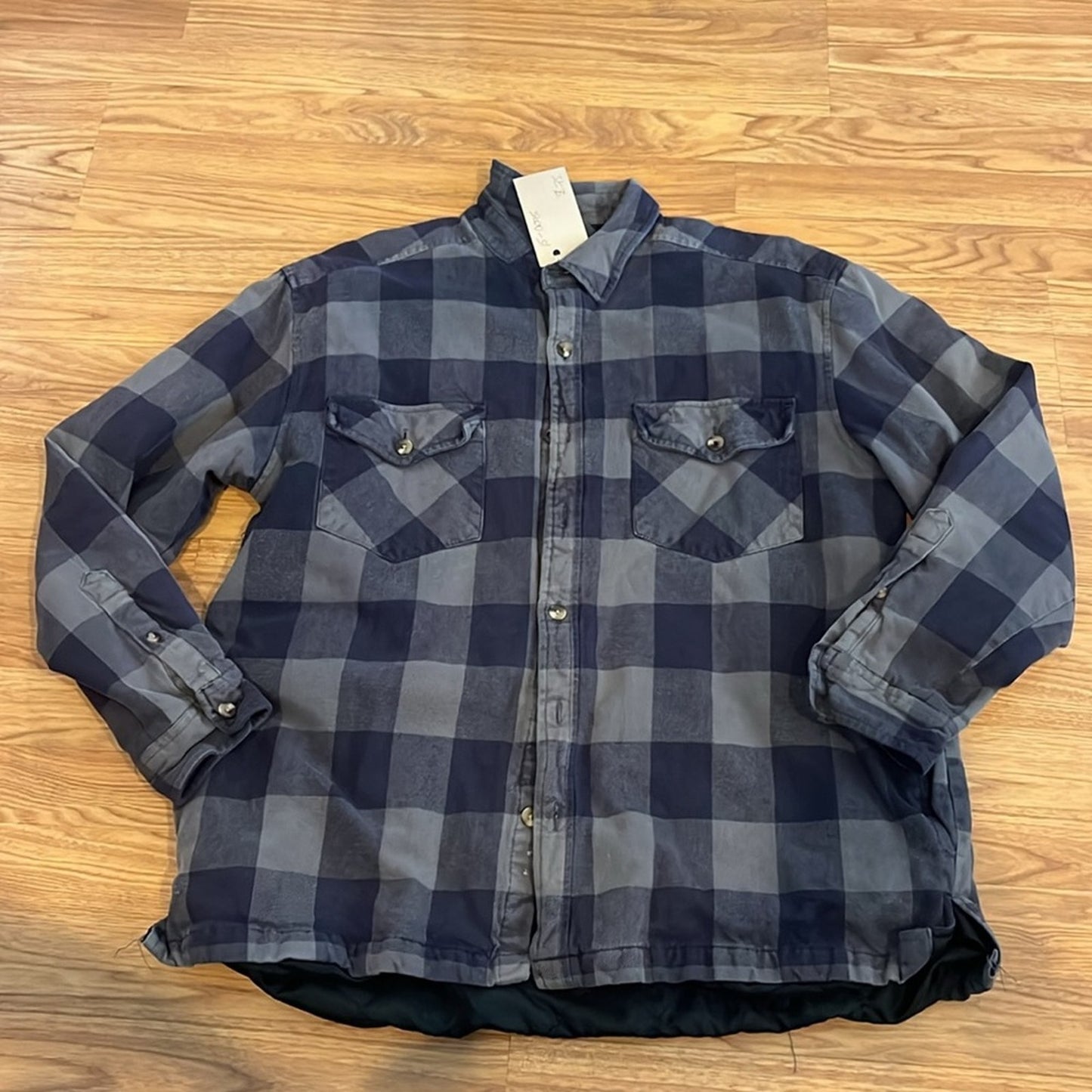 Venom Upcycled Flannel Shirt  /  Jackets size XL X-large