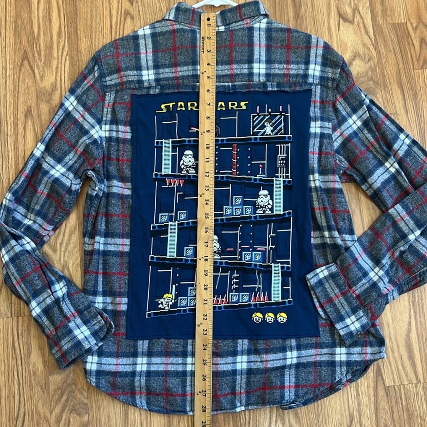 Star Wars Flannel Shirt unisex Size Large L