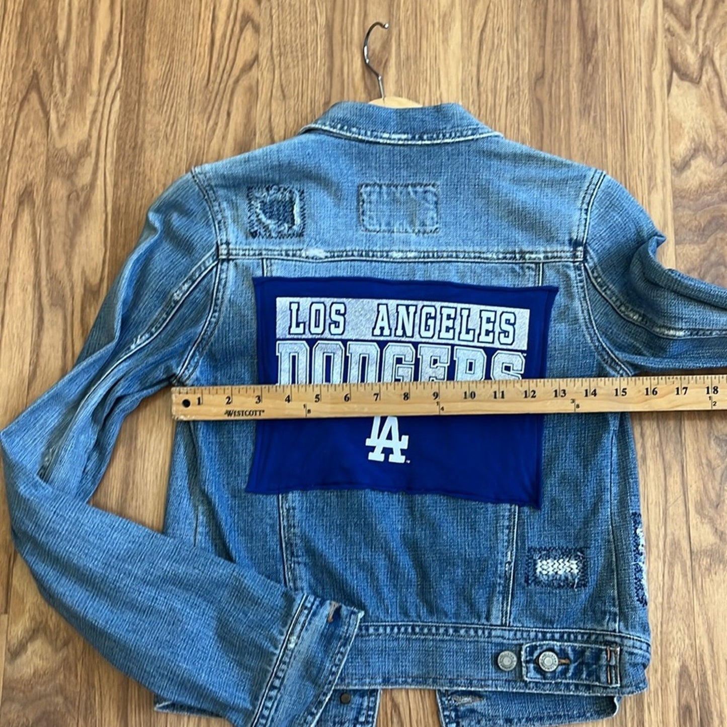 LA Dodgers Los Angeles Dodgers Jean Jacket size Small S