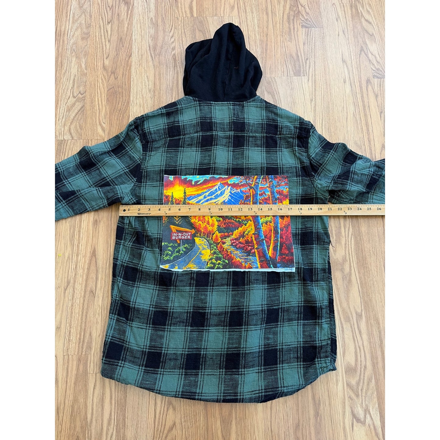 In n Out Upcycled Flannel