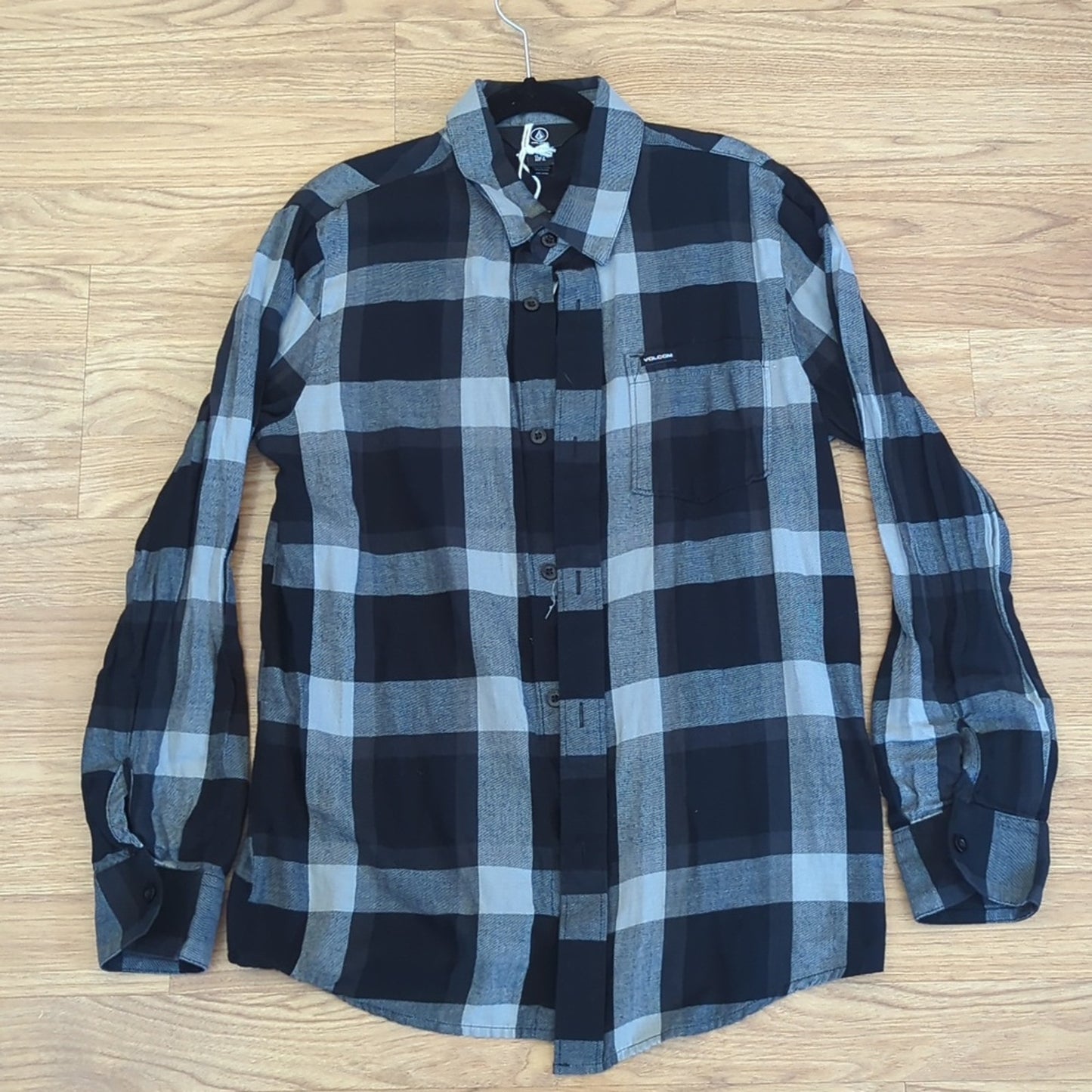 Nightmare Before Christmas Flannel Shirt upcycled unisex Size Large