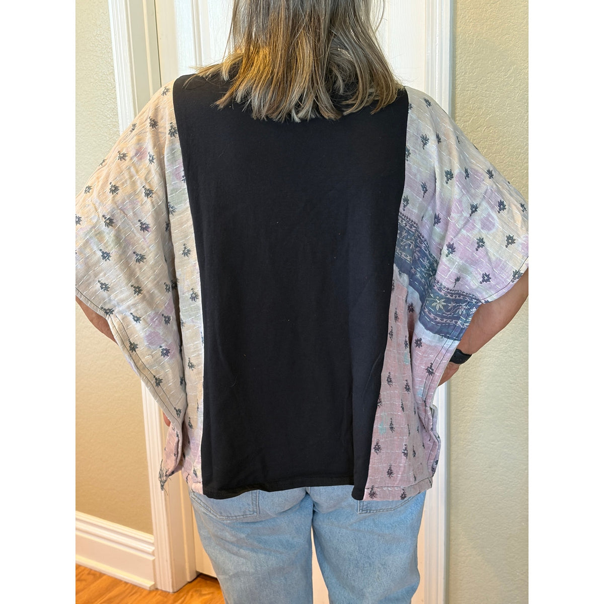The Kramer - Seinfeld Upcycled Kantha Tunic Top Shirt OS