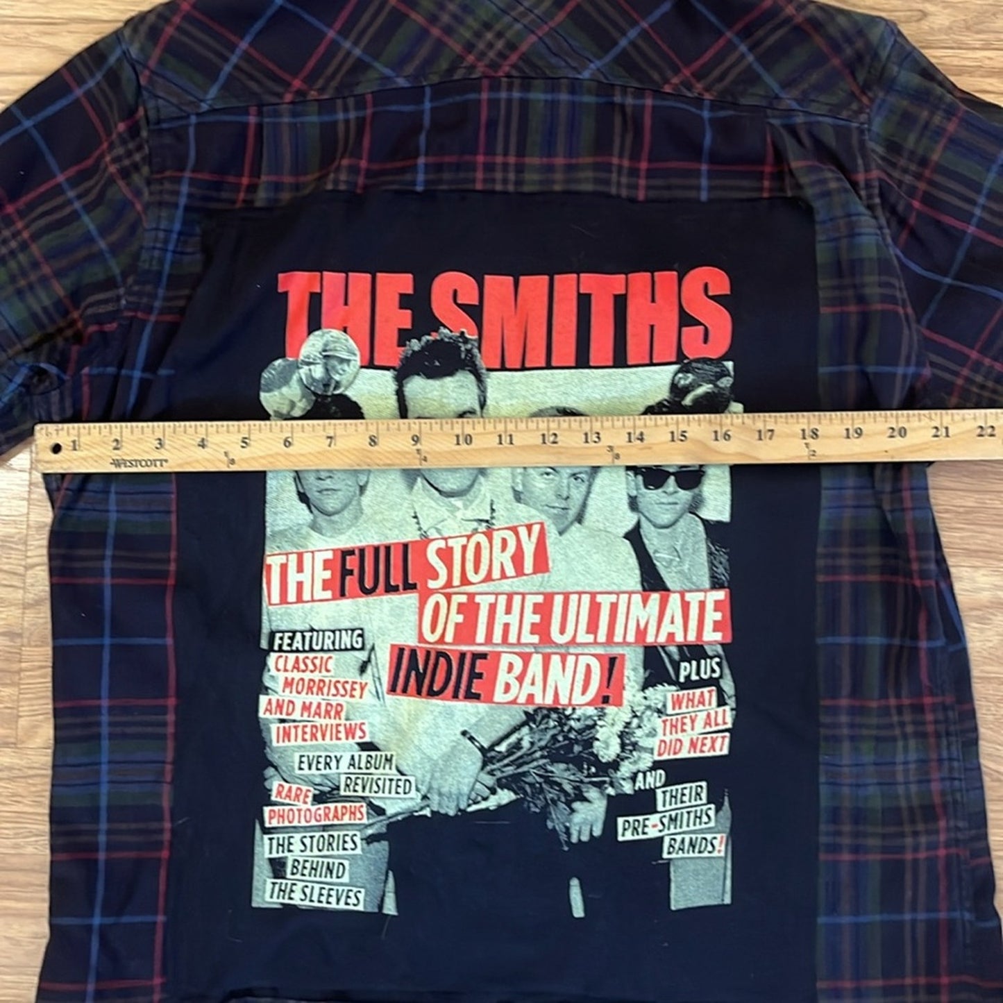 The Smiths Flannel Shirt unisex size X-large XL