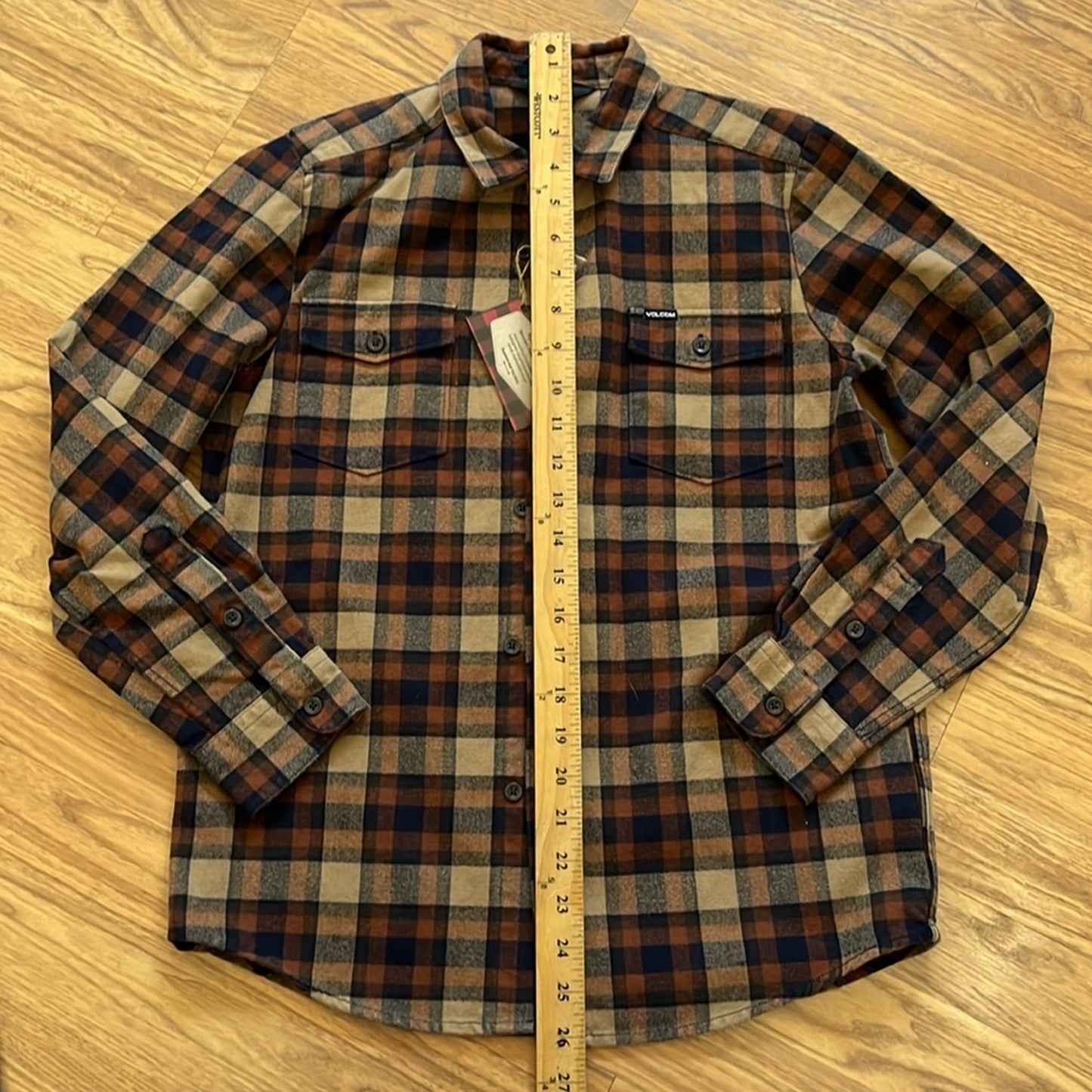 Star Wars Halloween Volcom Flannel Shirt upcycled size 12Y
