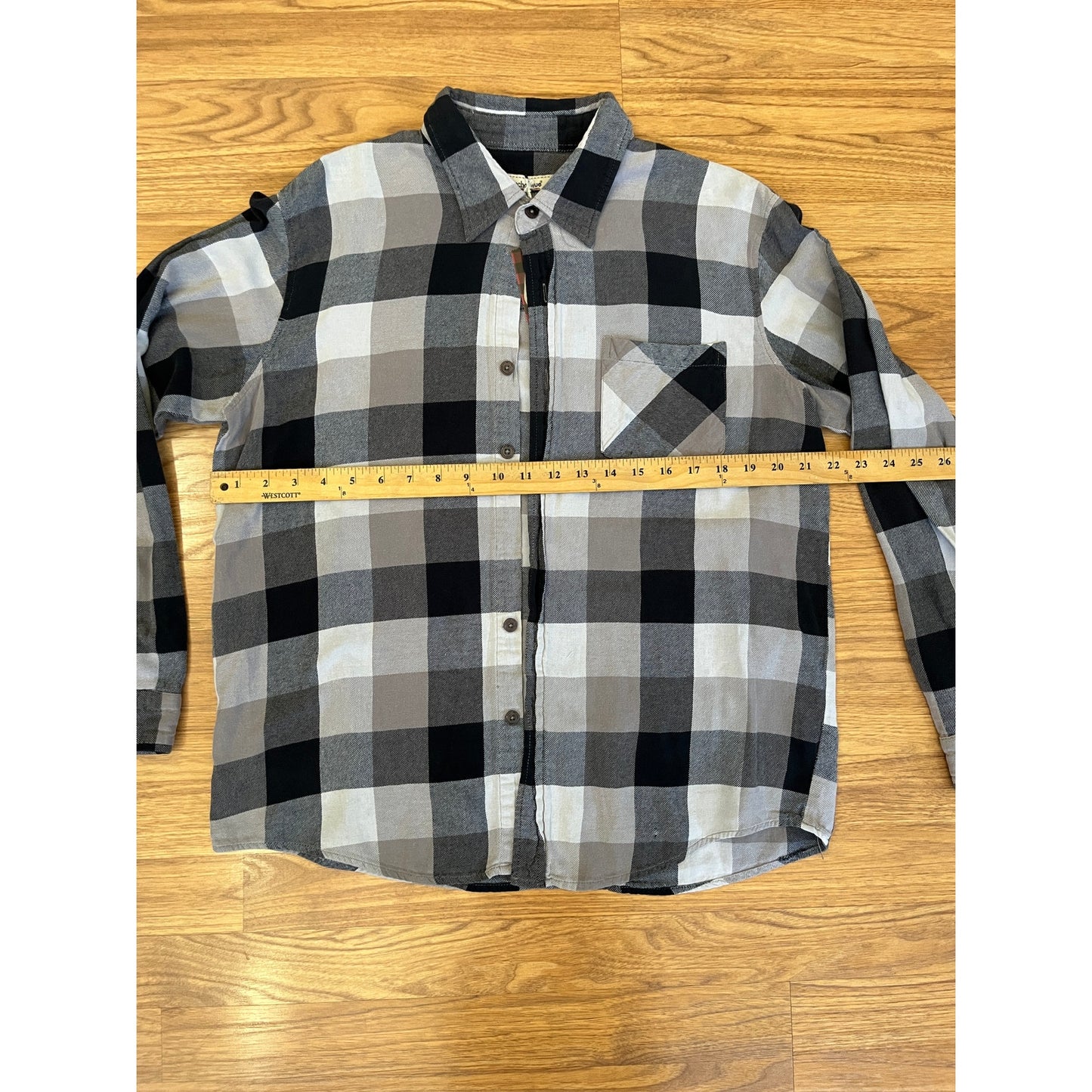 Batman Flannel Shirt upcycled one of a kind unisex Large