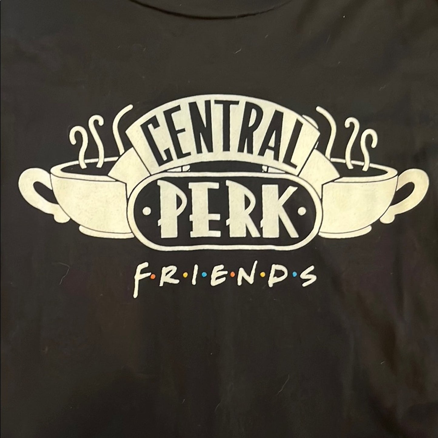 Friends TV Show Upcycled Flannel Shirt / Sweatshirt one size