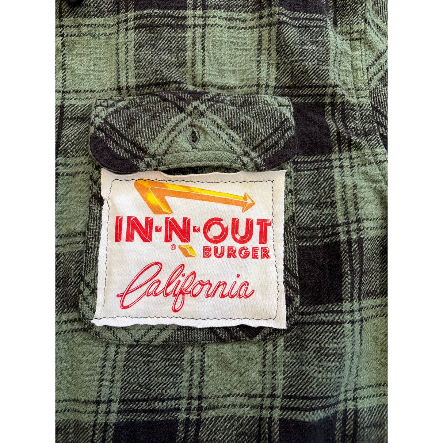 In n Out Upcycled Flannel