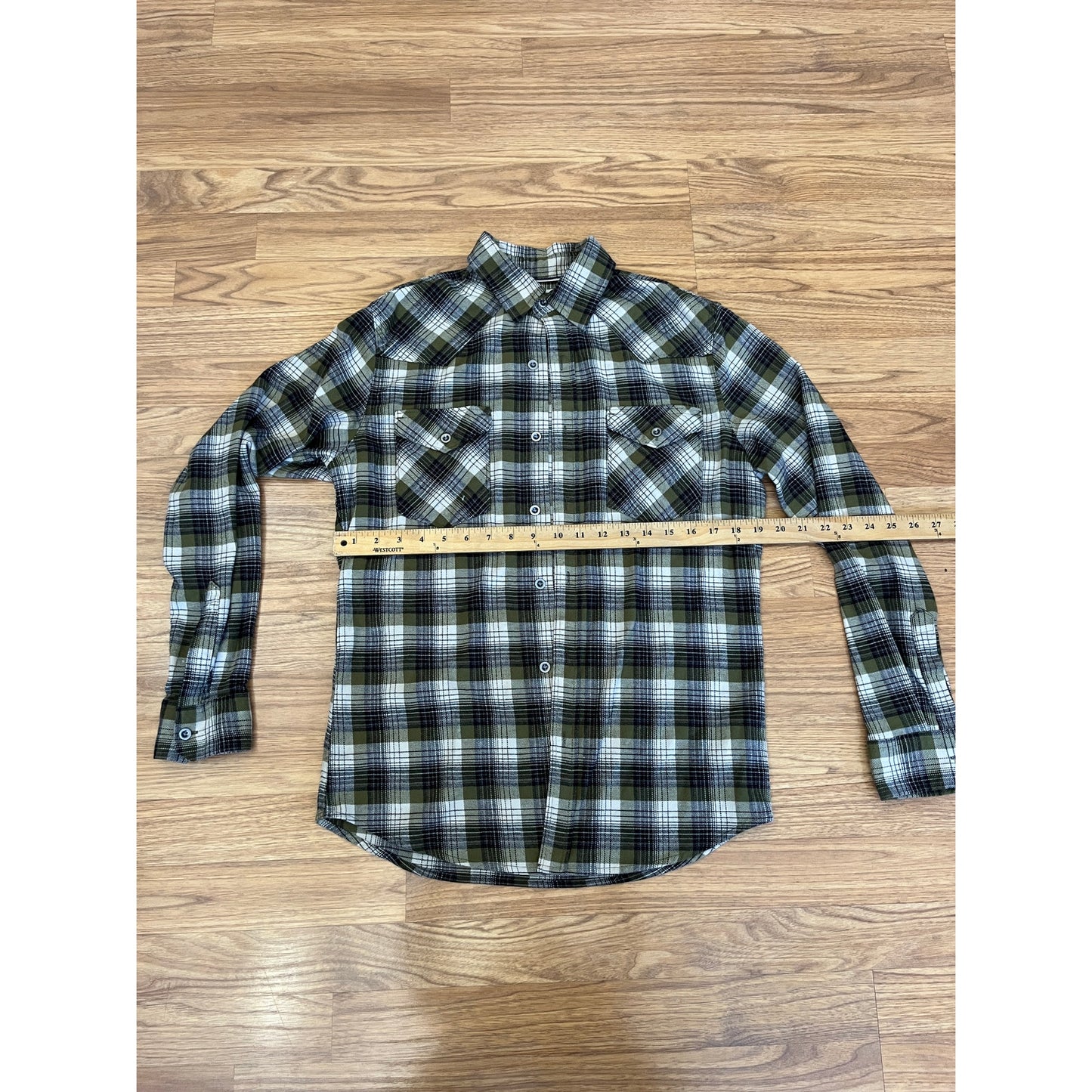 Be Bold Be Kind Flannel Shirt upcycled one of a kind unisex small