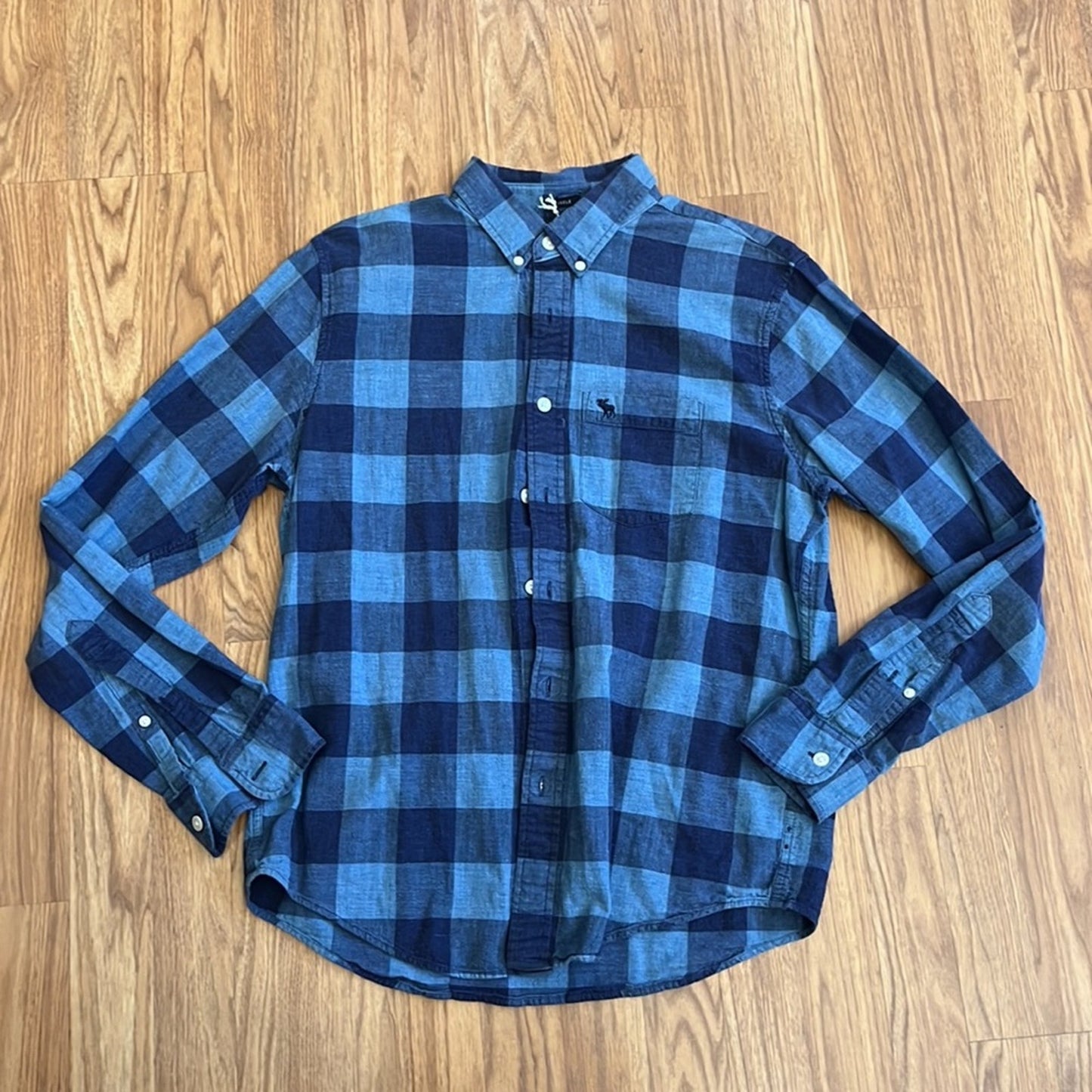 UCSD College Flannel Shirt upcycled one of a kind size Large