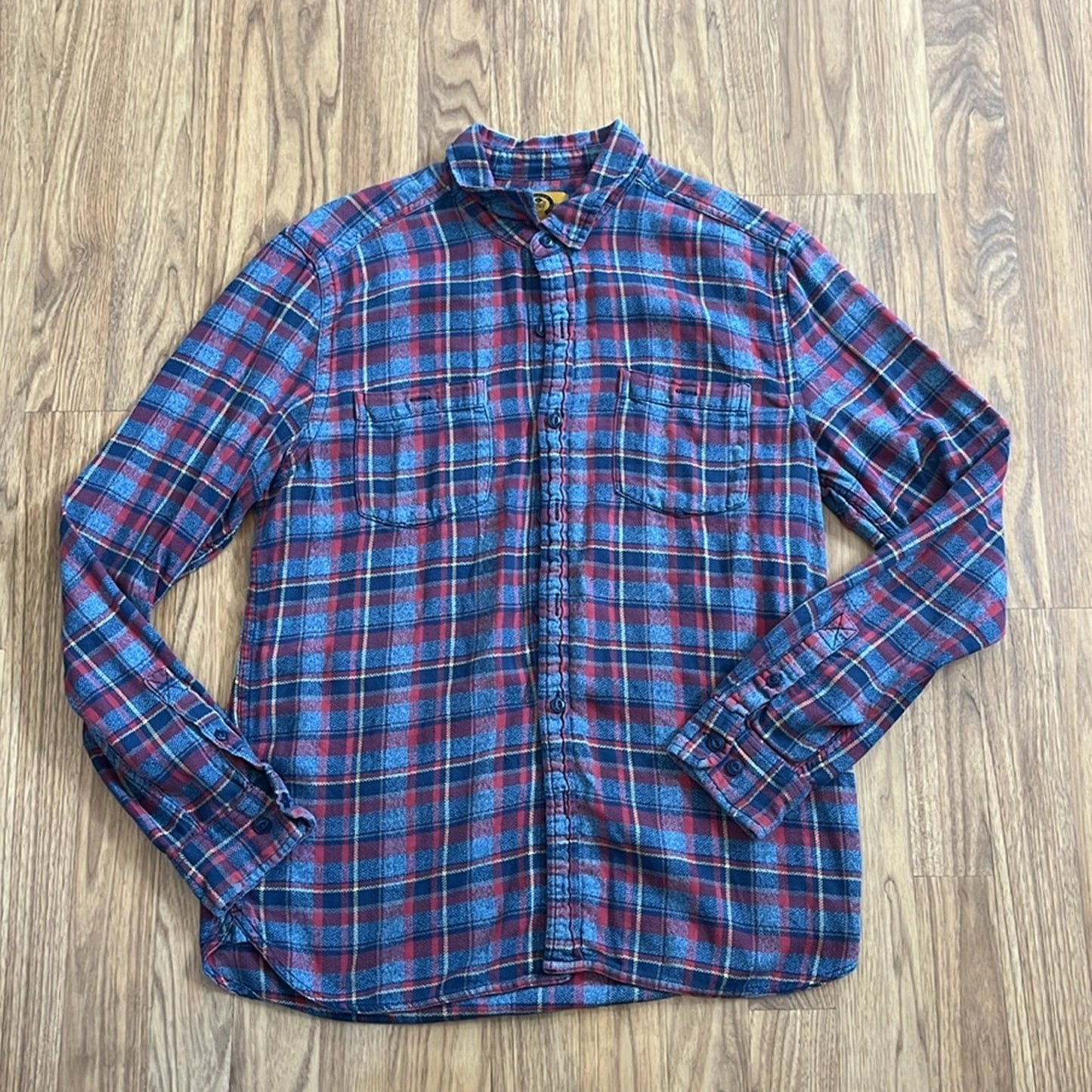 Pokémon Flannel Shirt upcycled unisex size Medium M