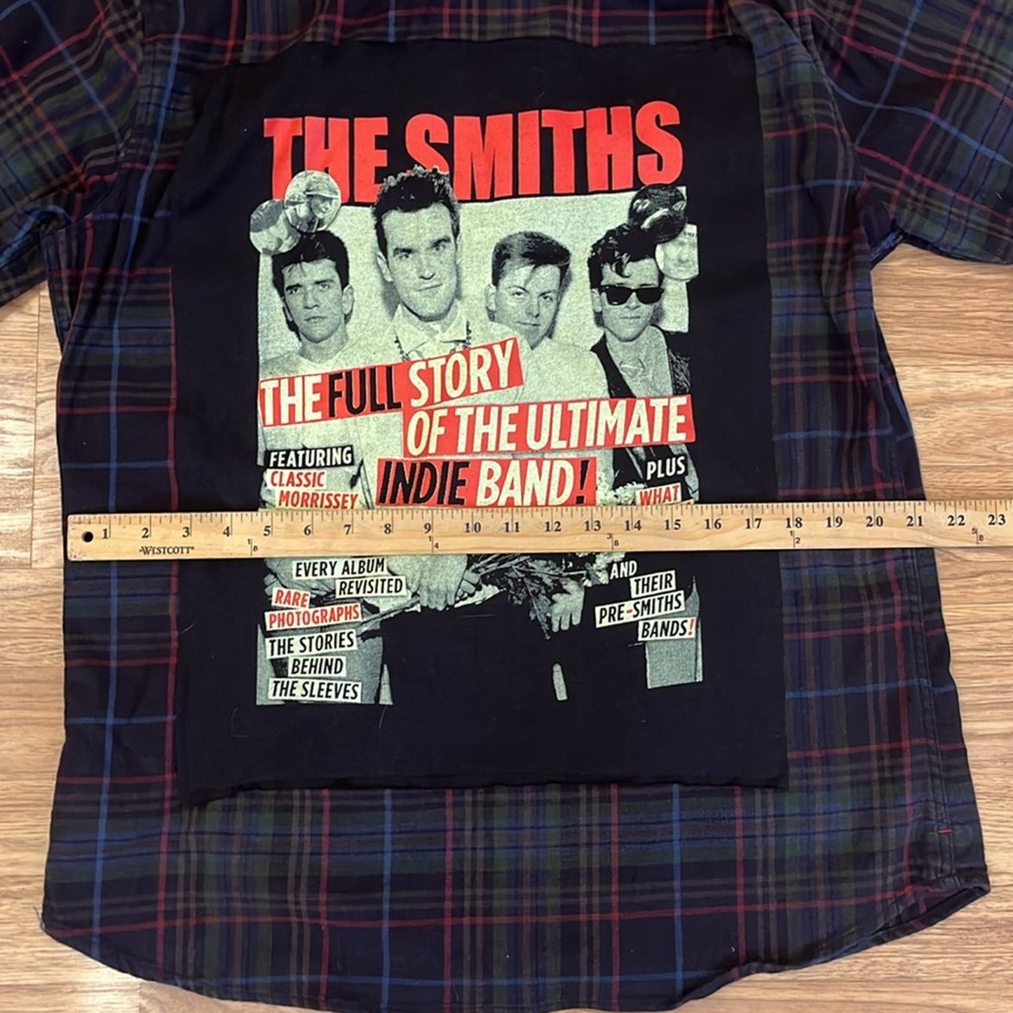 The Smiths Flannel Shirt unisex size X-large XL