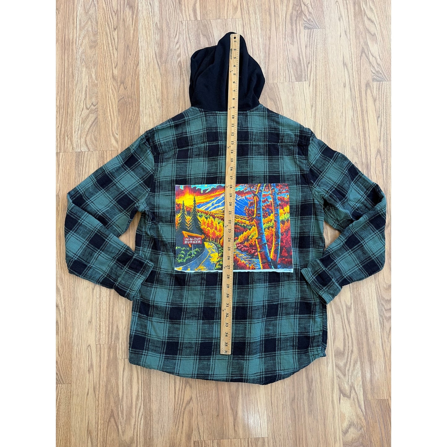 In n Out Upcycled Flannel