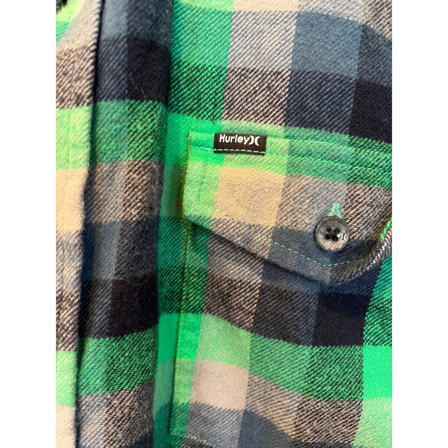 The Matrix Upcycled Flannel Shirt Unisex Size Medium M