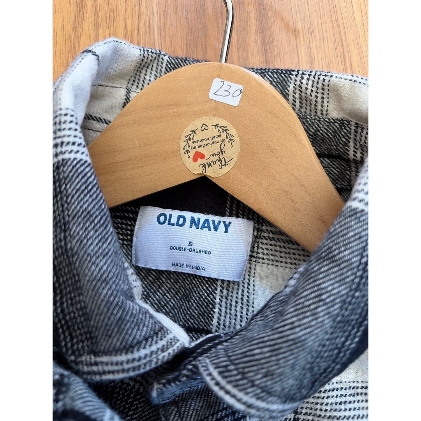Joshua Tree Upcycled Flannel Shirt Unisex Size Small S