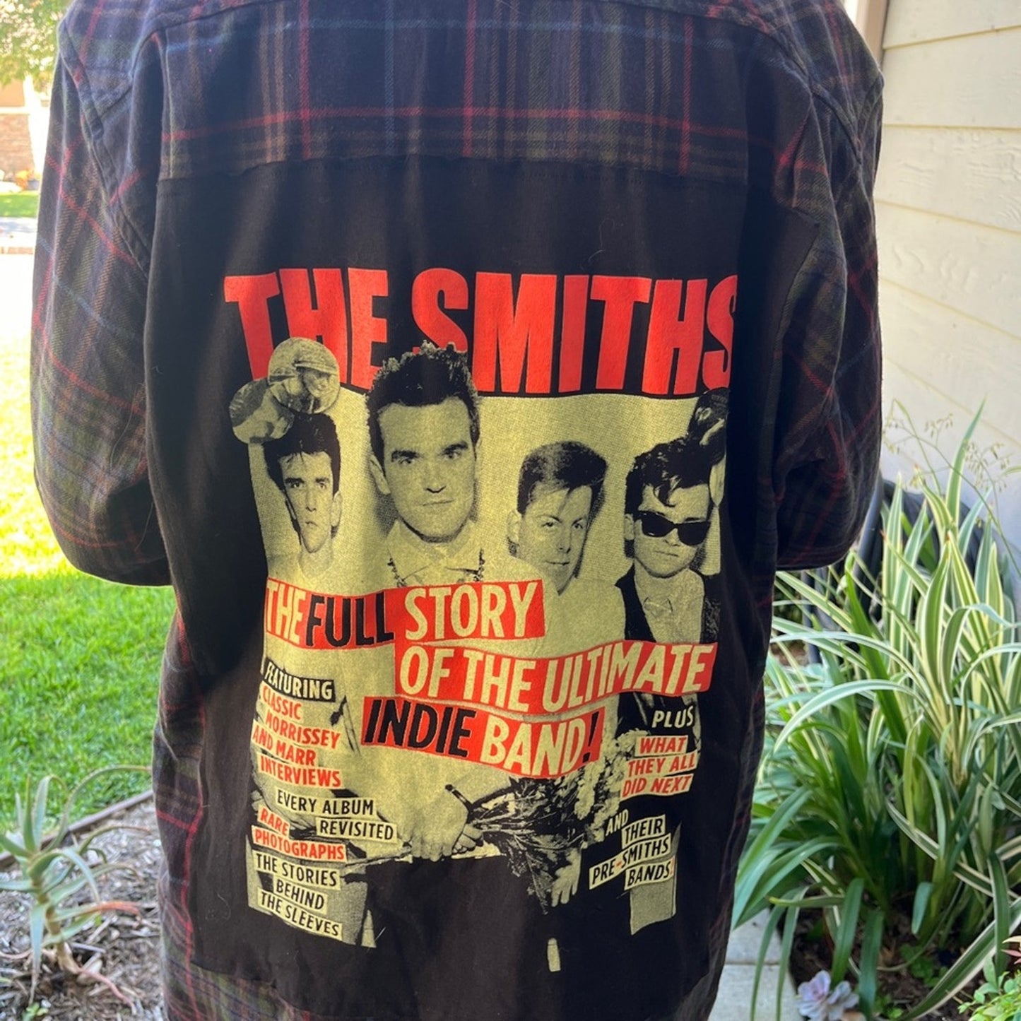 The Smiths Flannel Shirt unisex size X-large XL