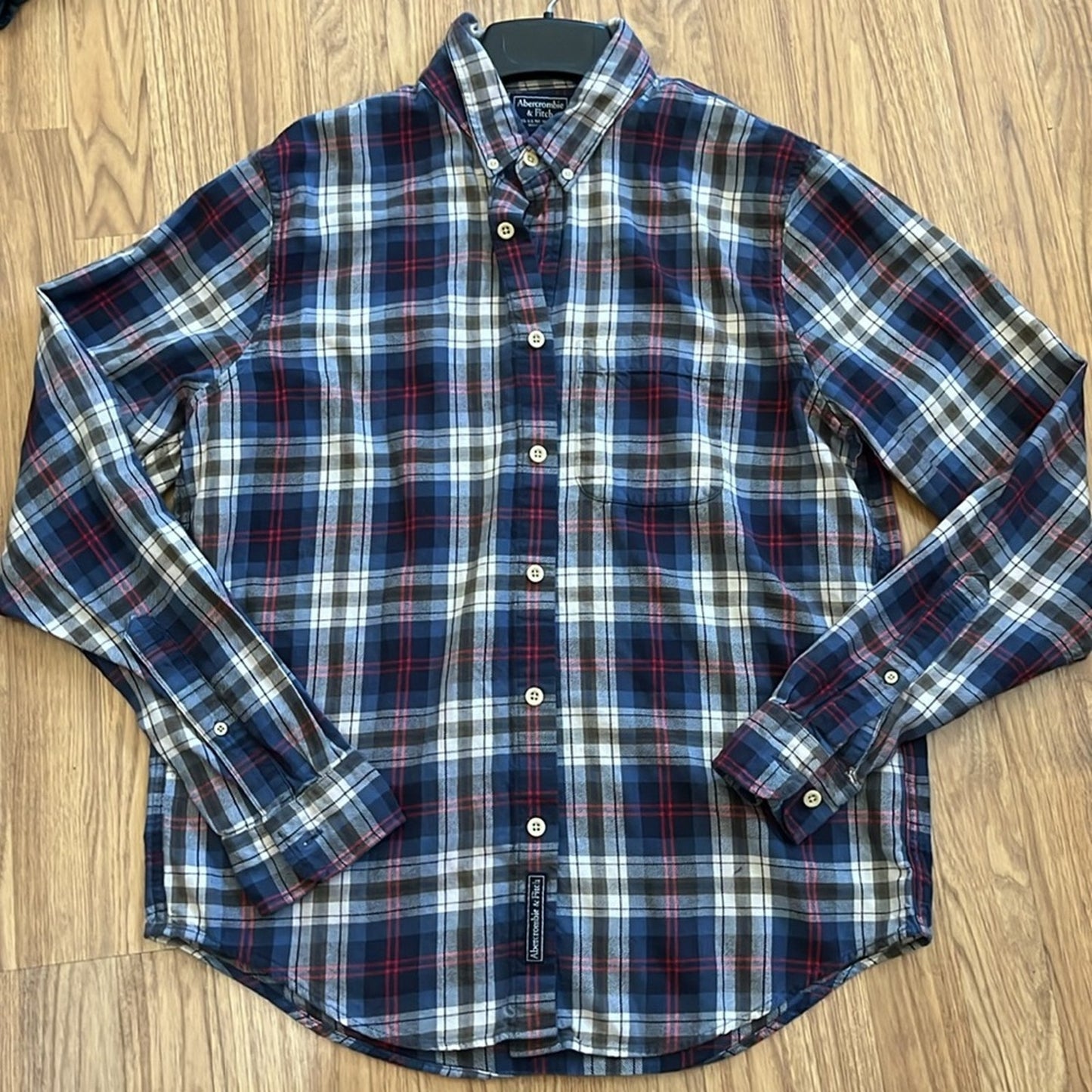 Poetic Justice Flannel Shirt upcycled unisex Size XL