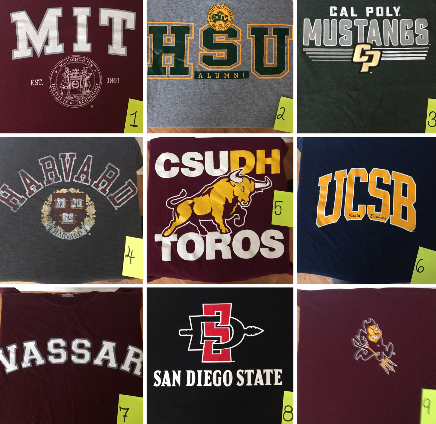 Upcycled / One-of-a-kind College Flannel Shirt