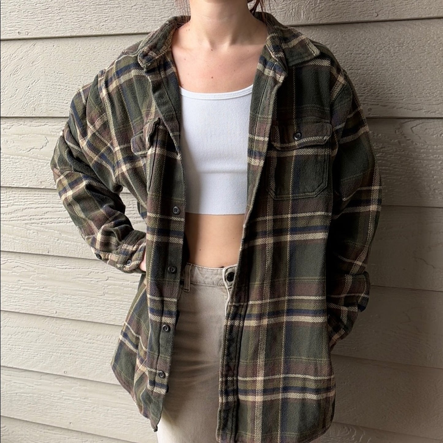 Tupac Shakur Upcycled Flannel Shirt Jacket Size XLT Unisex Handmade