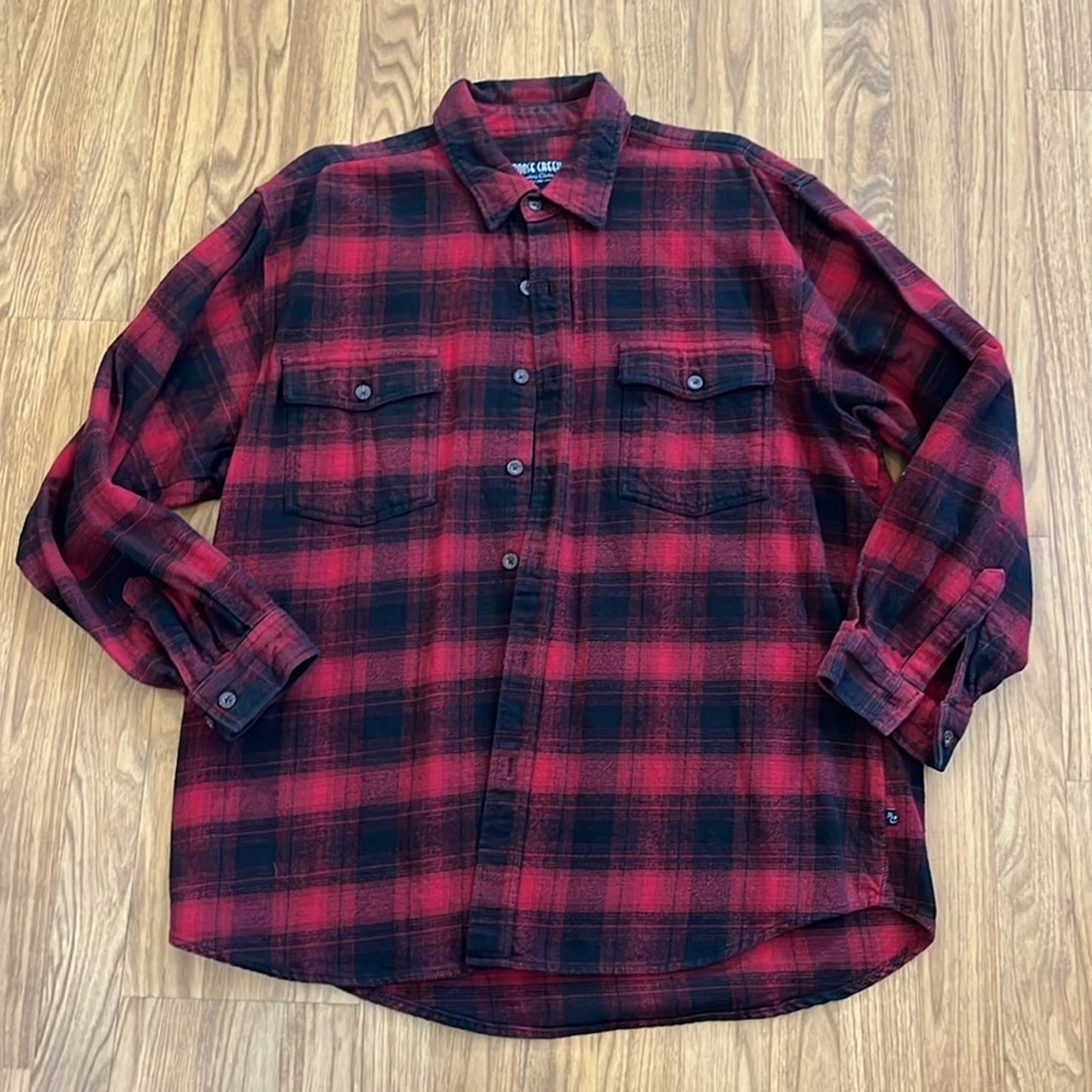 Mickey Mouse Disney Flannel Shirt Upcycled Unisex Size XLarge XL