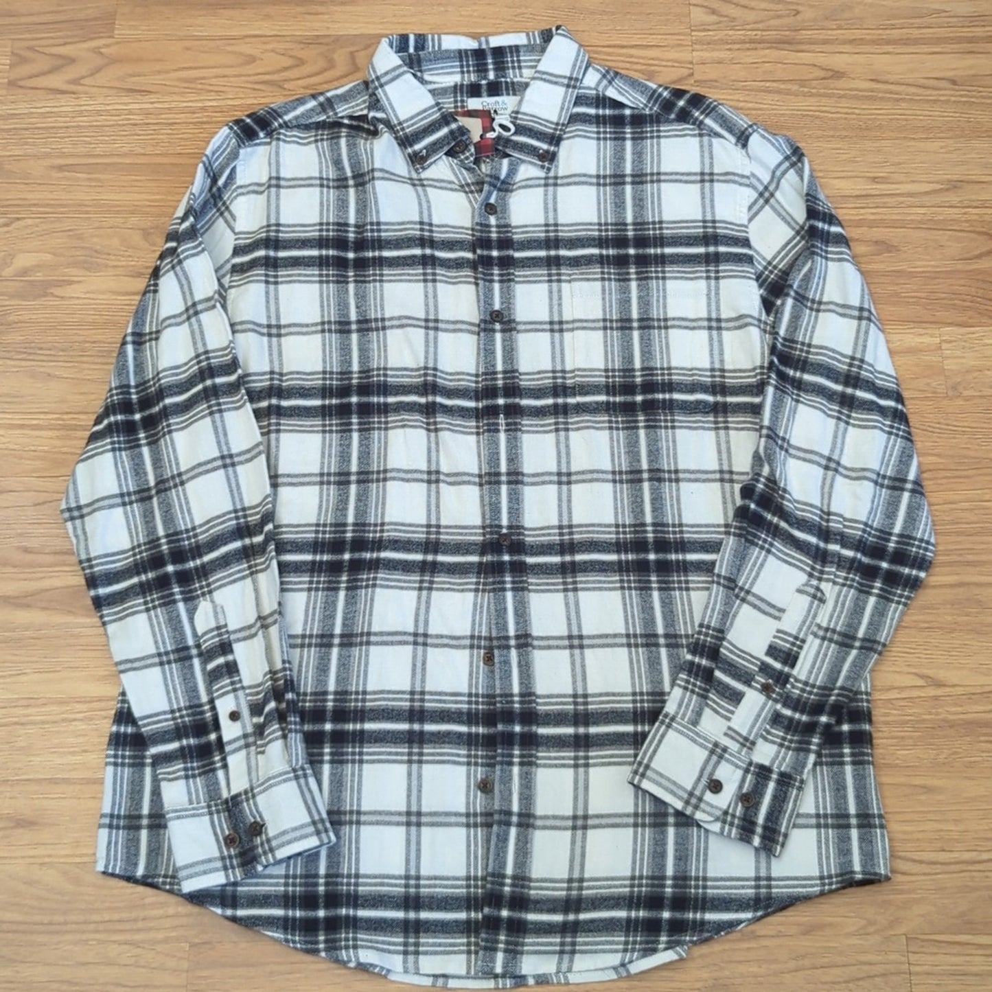The Mummy Flannel Shirt upcycled one of a kind unisex size large