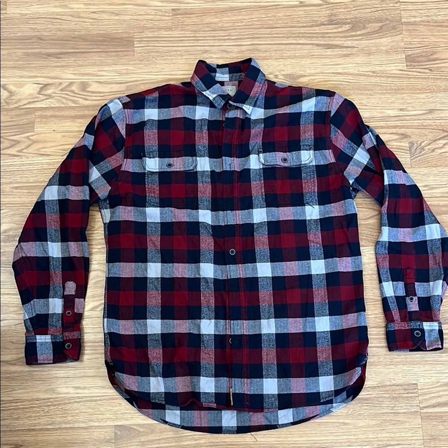 Taylor Swift Eras Tour Upcycled Flannel Shirt unisex Size Large XLT