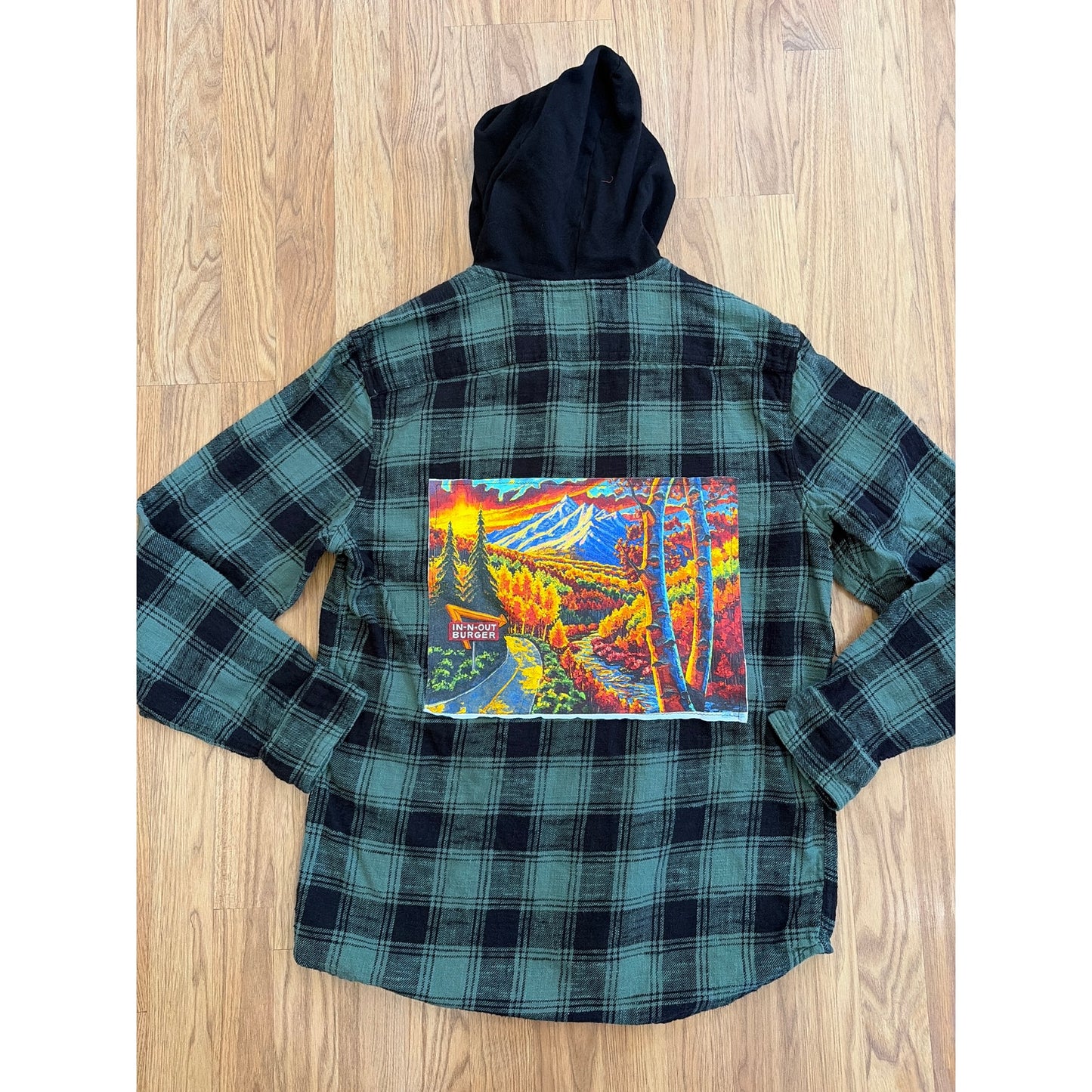 In n Out Upcycled Flannel