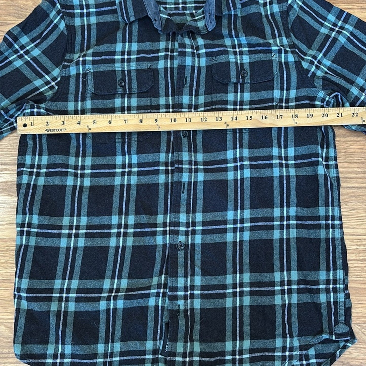 Harry Styles upcycled Flannel Shirt Unisex Size Medium M