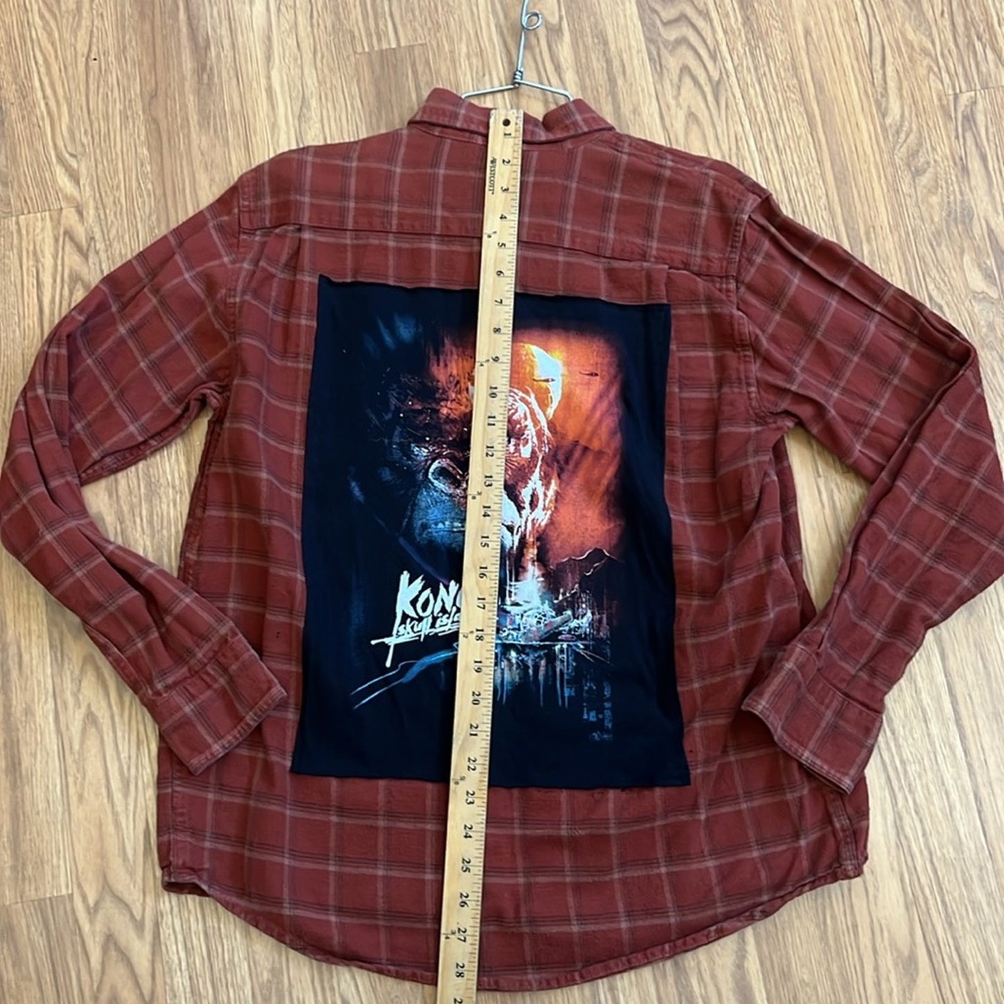 King Kong flannel Shirt unisex size Medium M