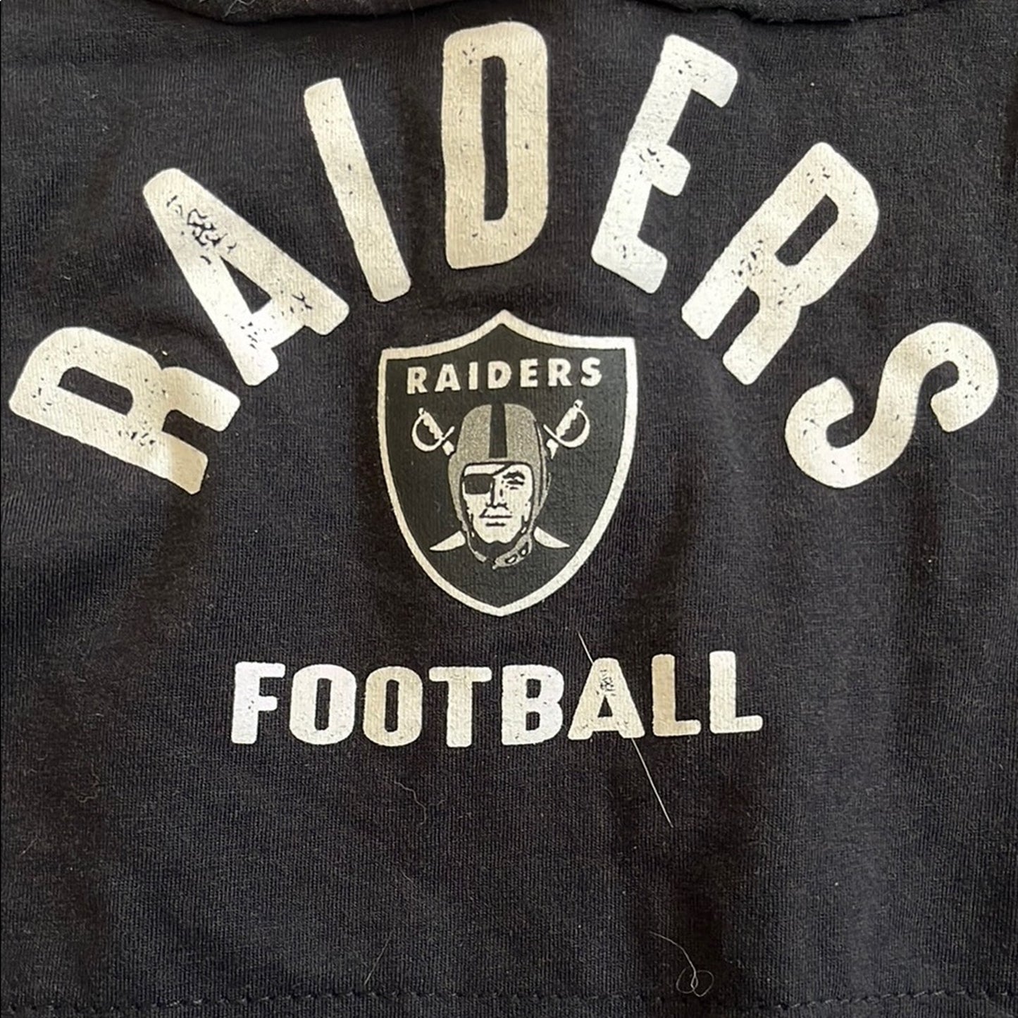 Las Vegas Raiders Football NFT Flannel Shirt Upcycled Size Small S