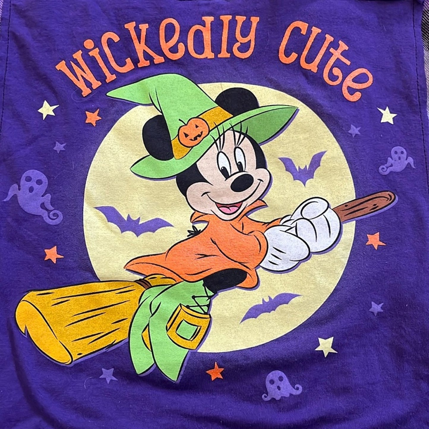 Halloween Mickey Mouse Flannel Shirt with Zipper size Large Kids/Junior