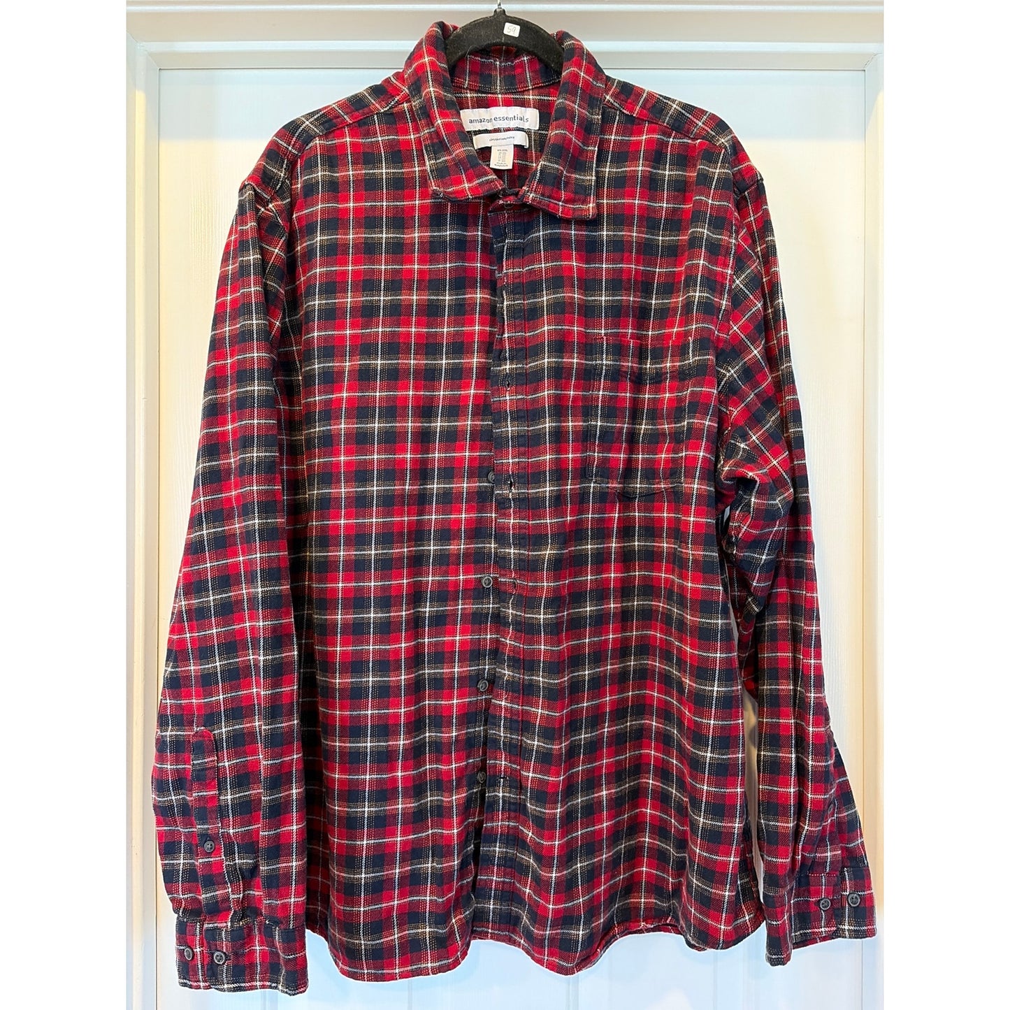 Elton John Upcycled Flannel Shirt Unisex Size XXL Handmade