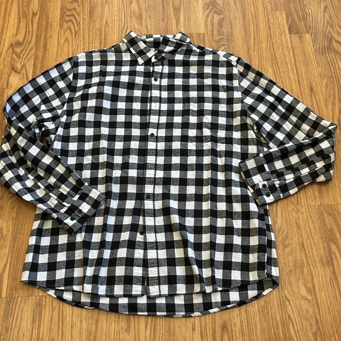 Nightmare before Christmas Flannel Shirt upcycled unisex size XL