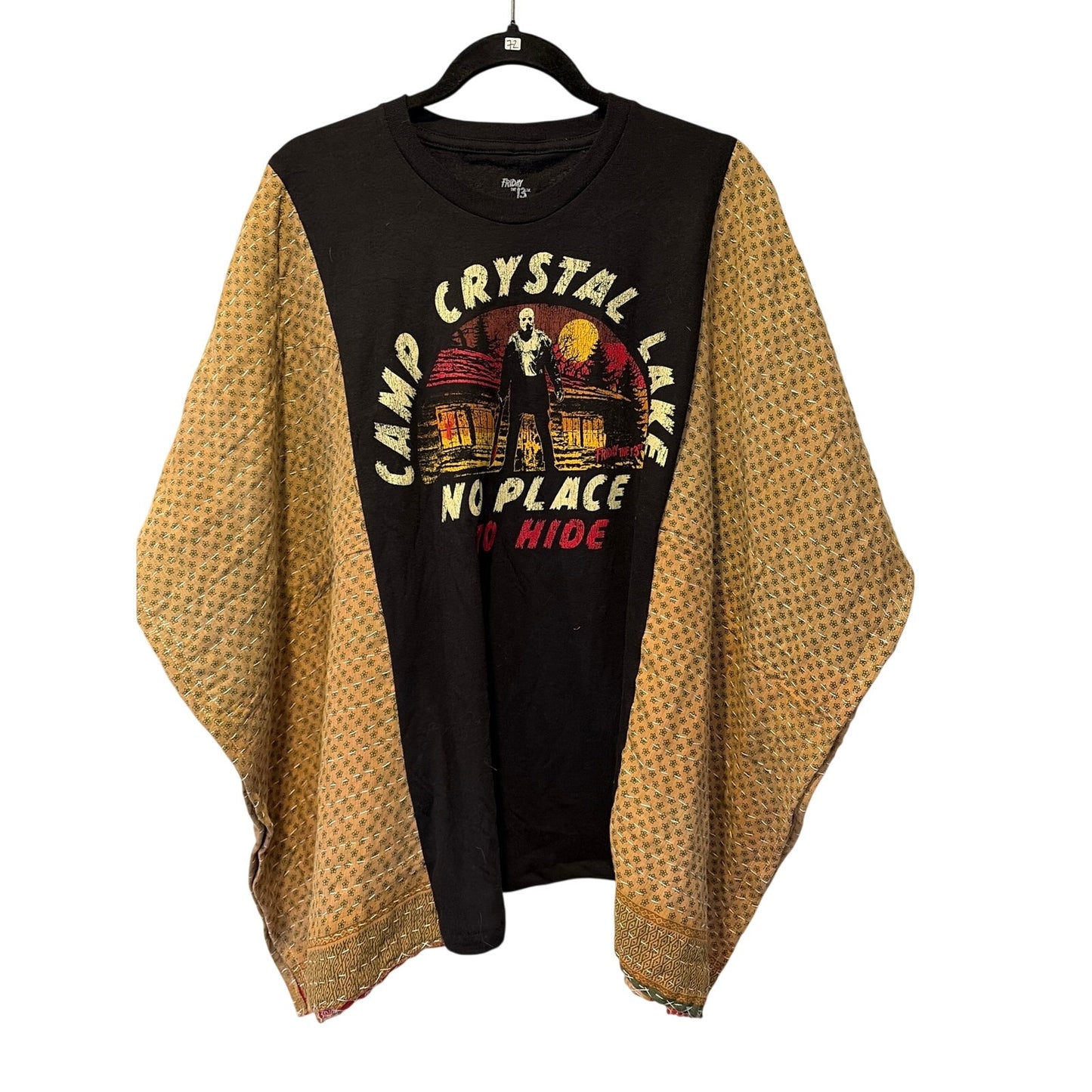 Camp Crystal Lake Friday the 13th. Kantha Tunic Top Shirt OS