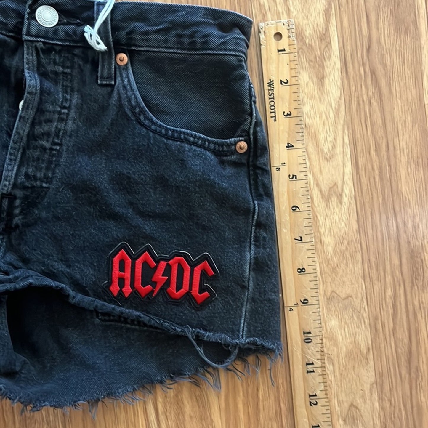 ACDC 501 Levi’s jean shorts Denim Shorts Size 25