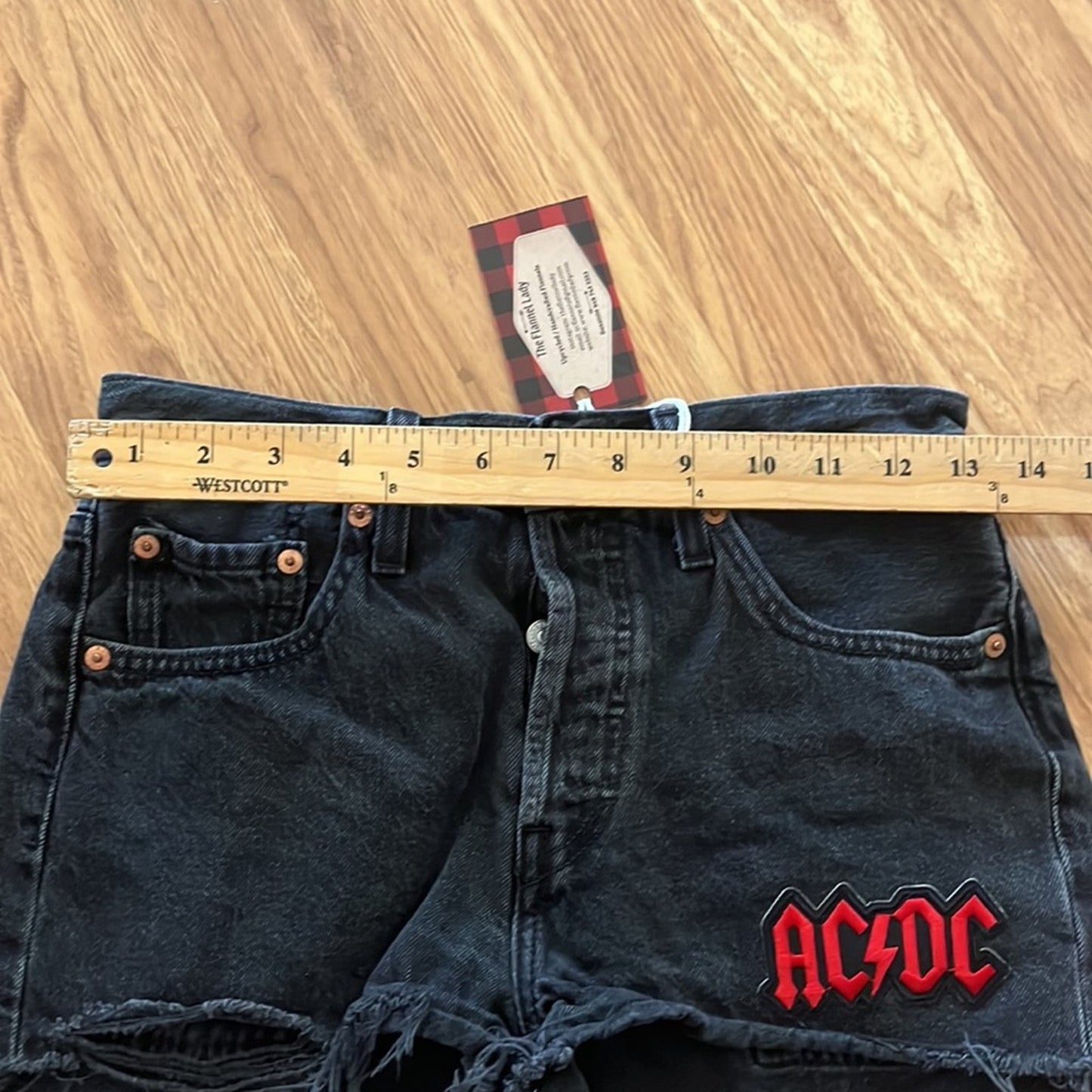 ACDC 501 Levi’s jean shorts Denim Shorts Size 25