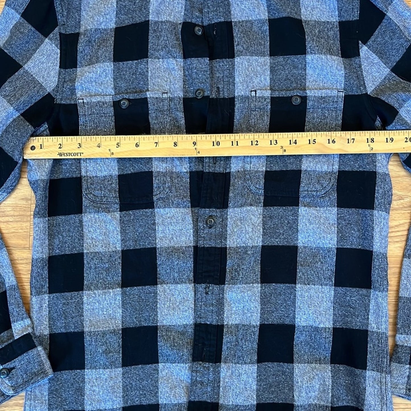 Rolling Stones Flannel Shirt upcycled unisex Size Small S