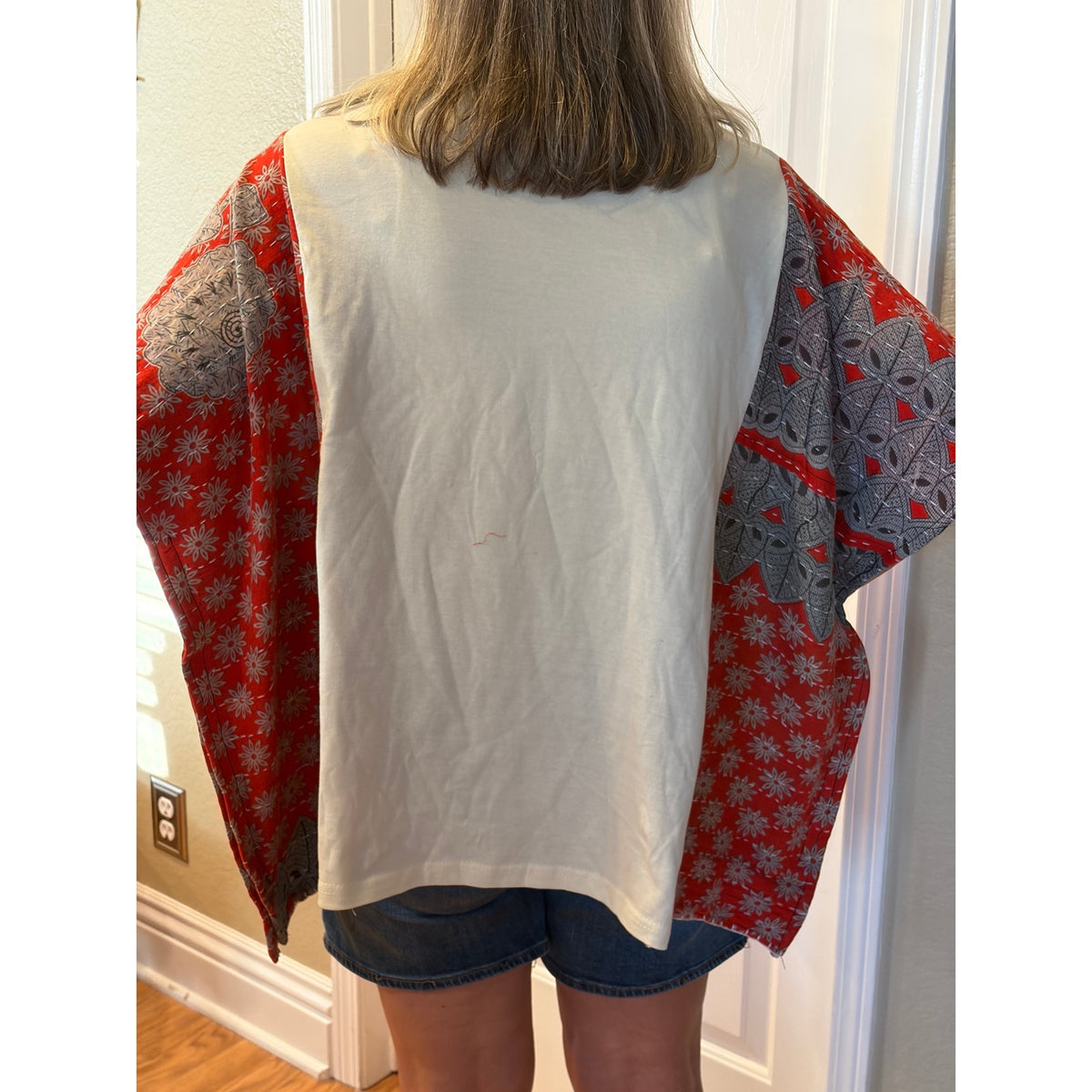 Bruce Springsteen Upcycled Kanta Tunic Top Shirt OS Boho