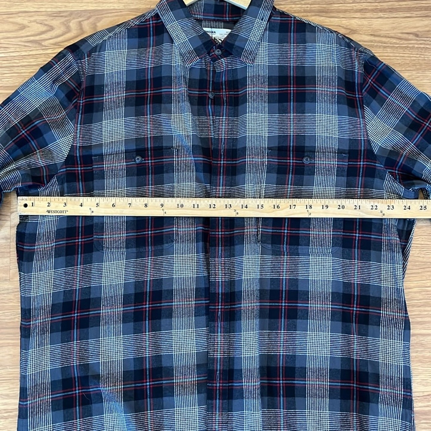 Marvel Comics Flannel Shirt upcycled unisex XLT XL Tall