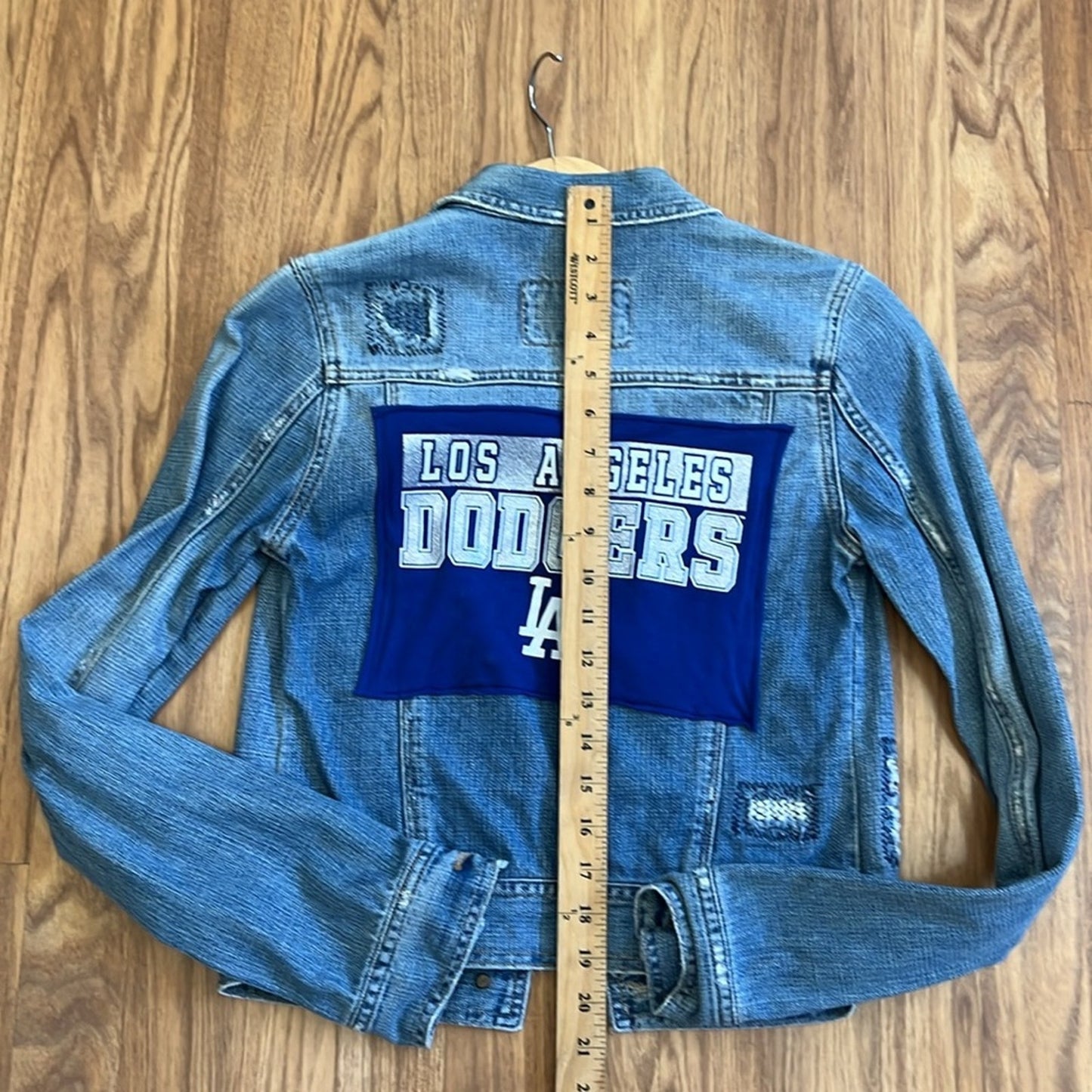 LA Dodgers Los Angeles Dodgers Jean Jacket size Small S