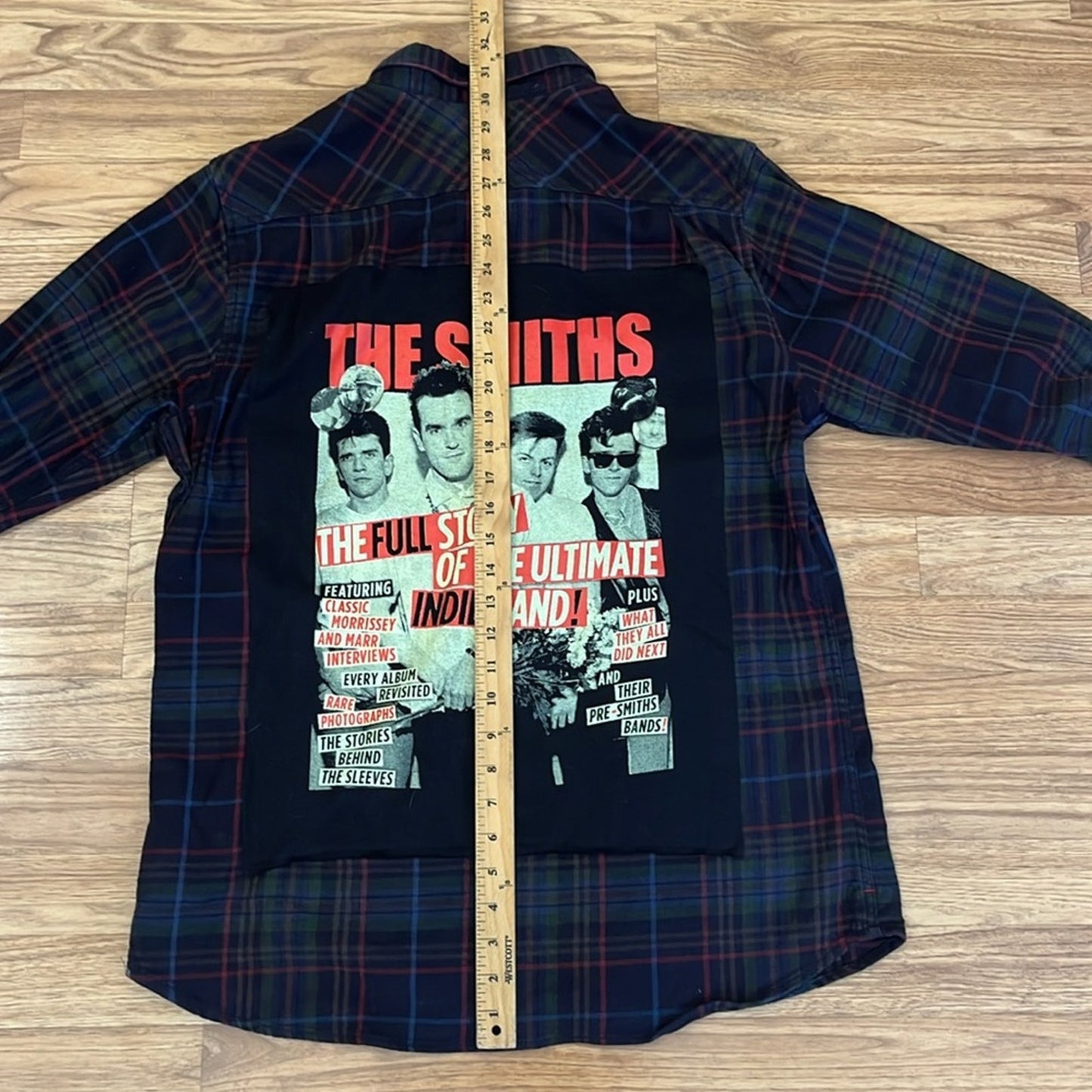 The Smiths Flannel Shirt unisex size X-large XL