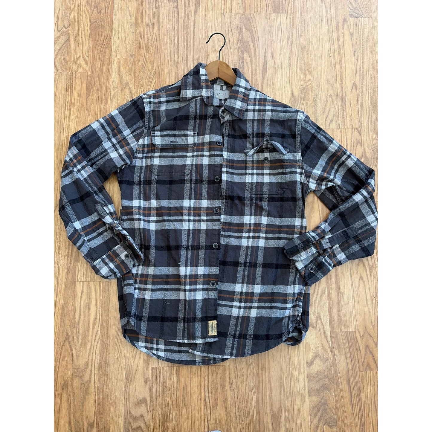 Lake Tahoe Upcycled Flannel Flannel Shirt Unisex Size Medium M