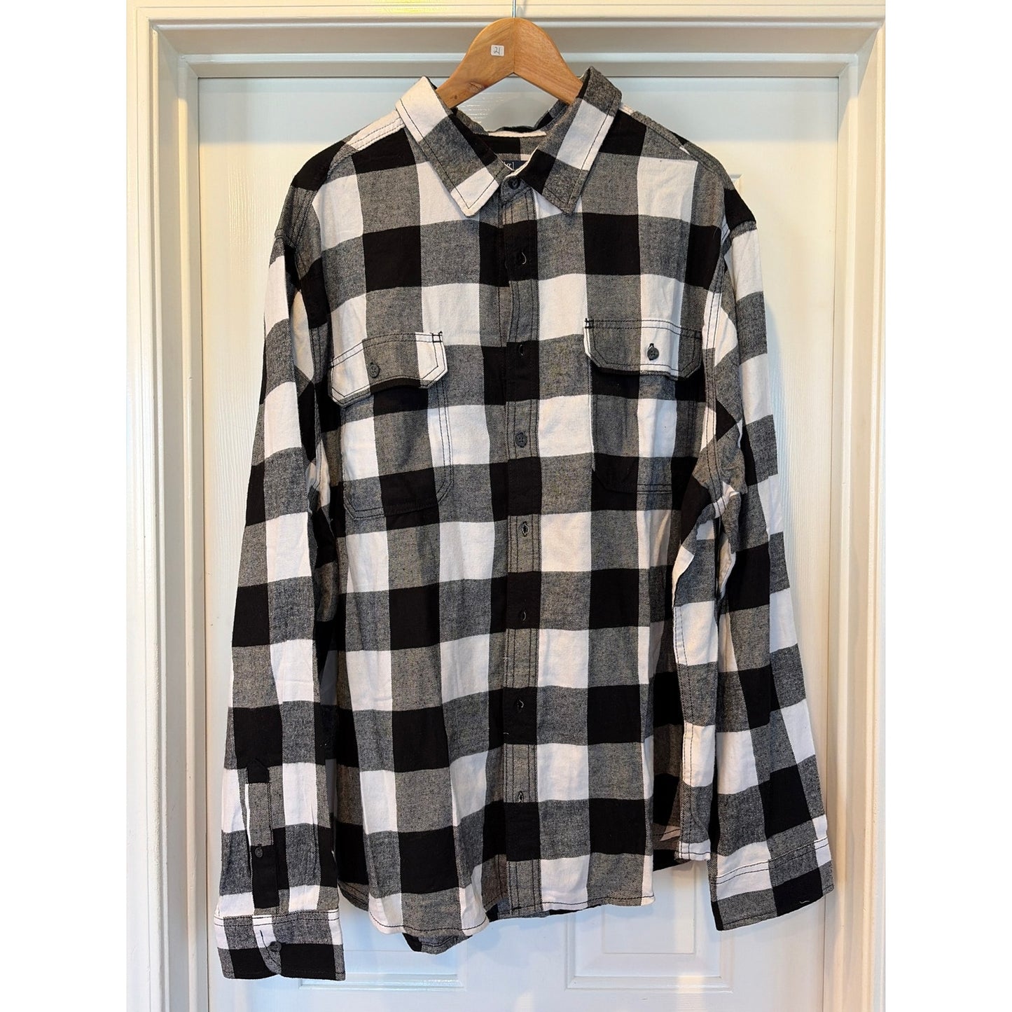 The Mandalorian Star Wars Upcycled Flannel Shirt Unisex 3XL
