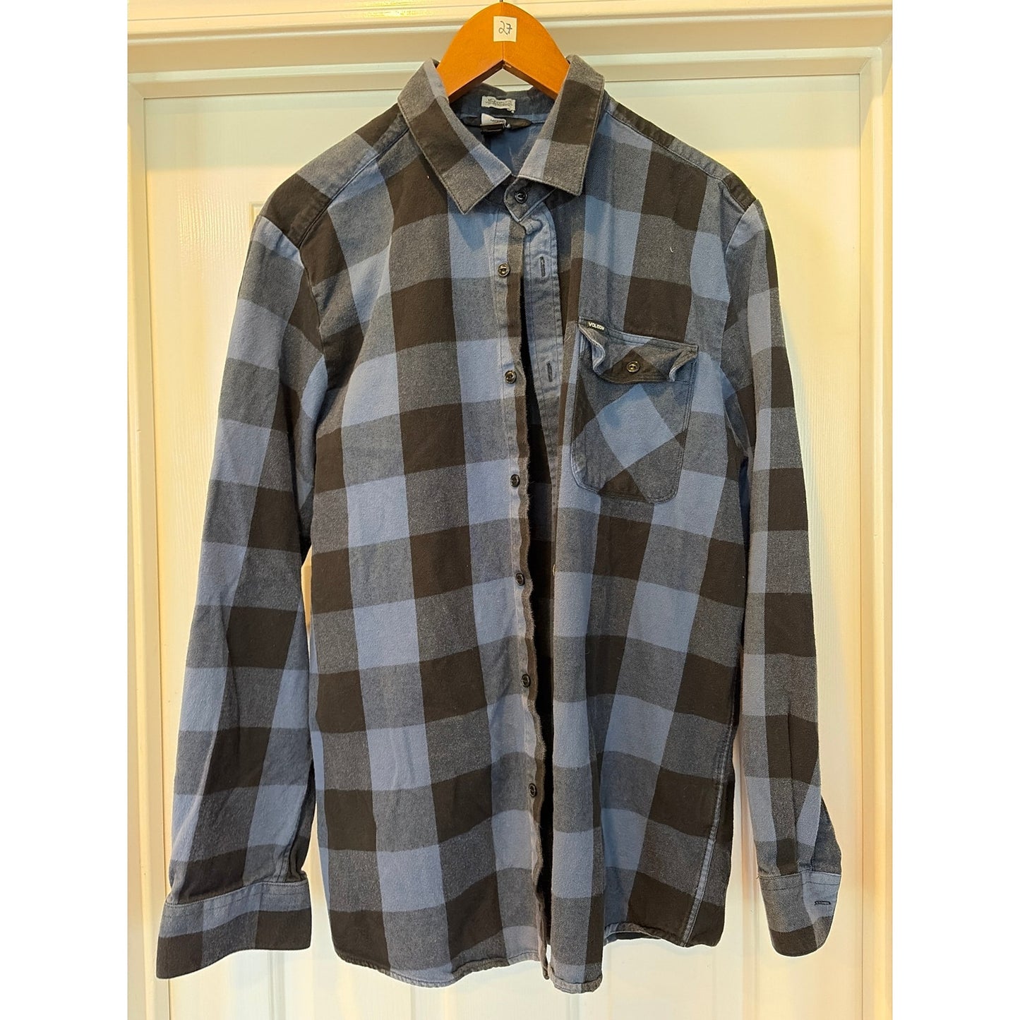 Patriot Ride 911 Upcycled Flannel Shirt Unisex Size XL X-large