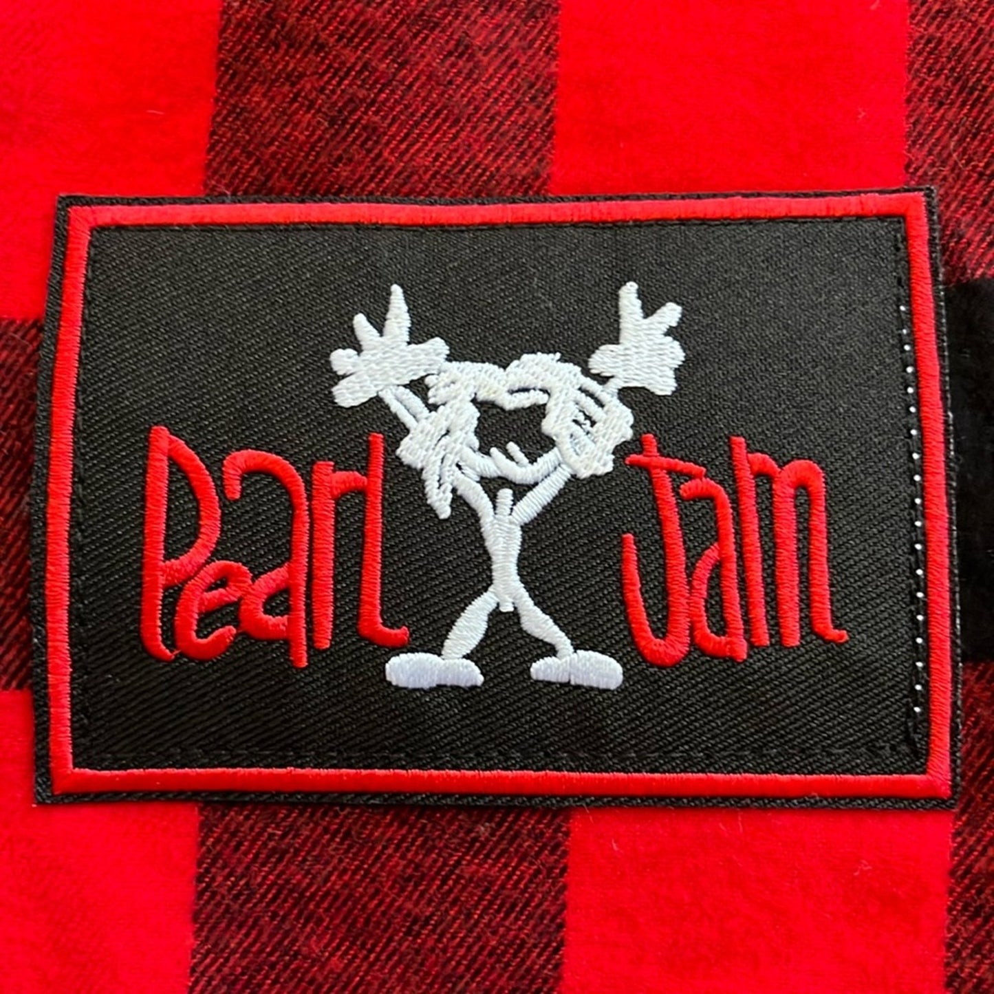 Pearl Jam Flannel Shirt upcycled unisex XS  4 - 5
